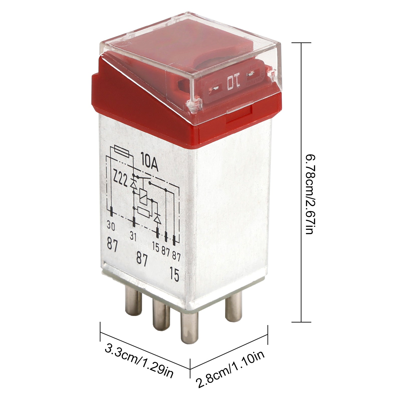 Overbelastingsbeveiligingsrelais 2015400845 voor Mercedes W124 W126 W201 R107 W201