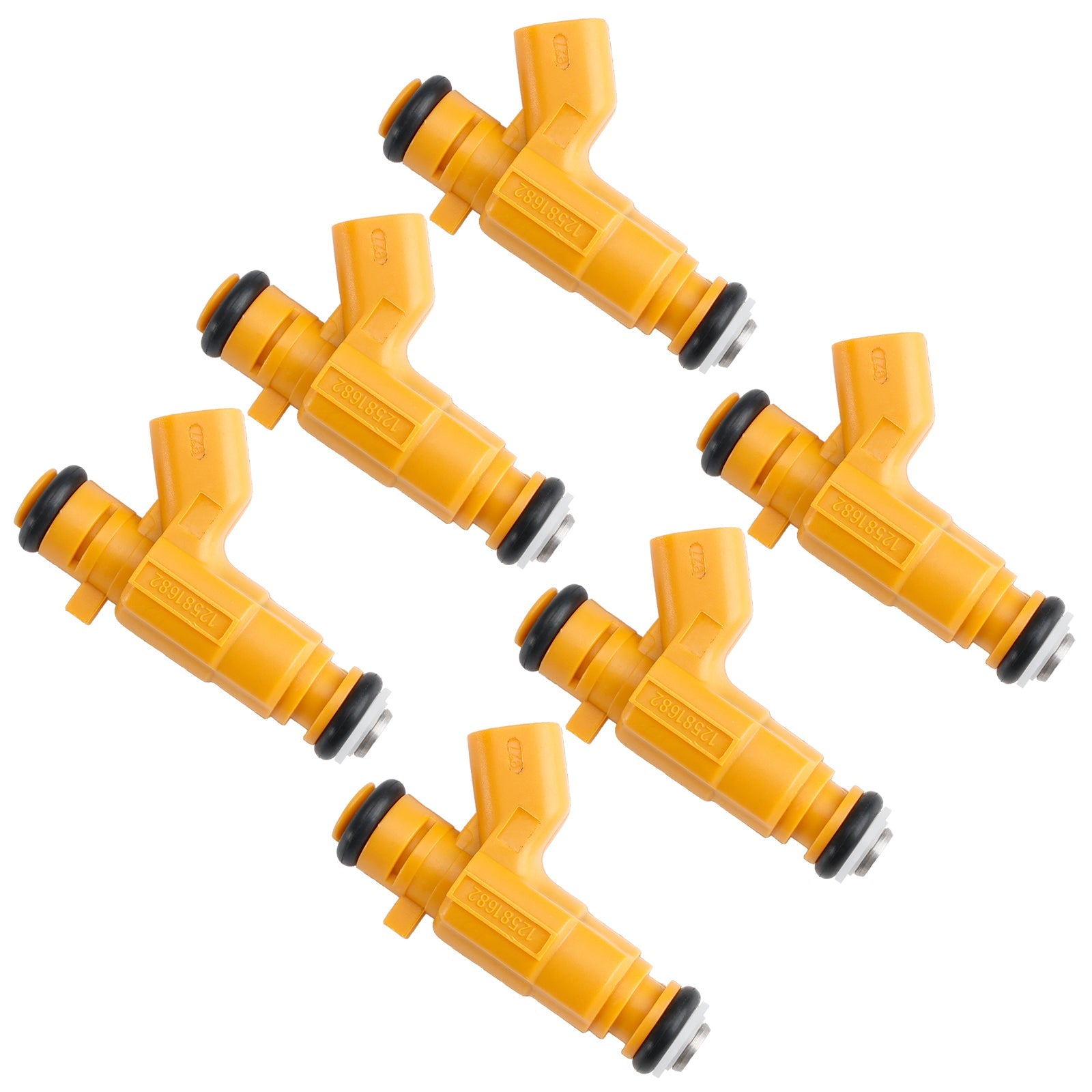 6-częściowy wtryskiwacz paliwa 0280156129 dla Vauxhall Vectra dla SAAB 9-3 2,8L 12581682