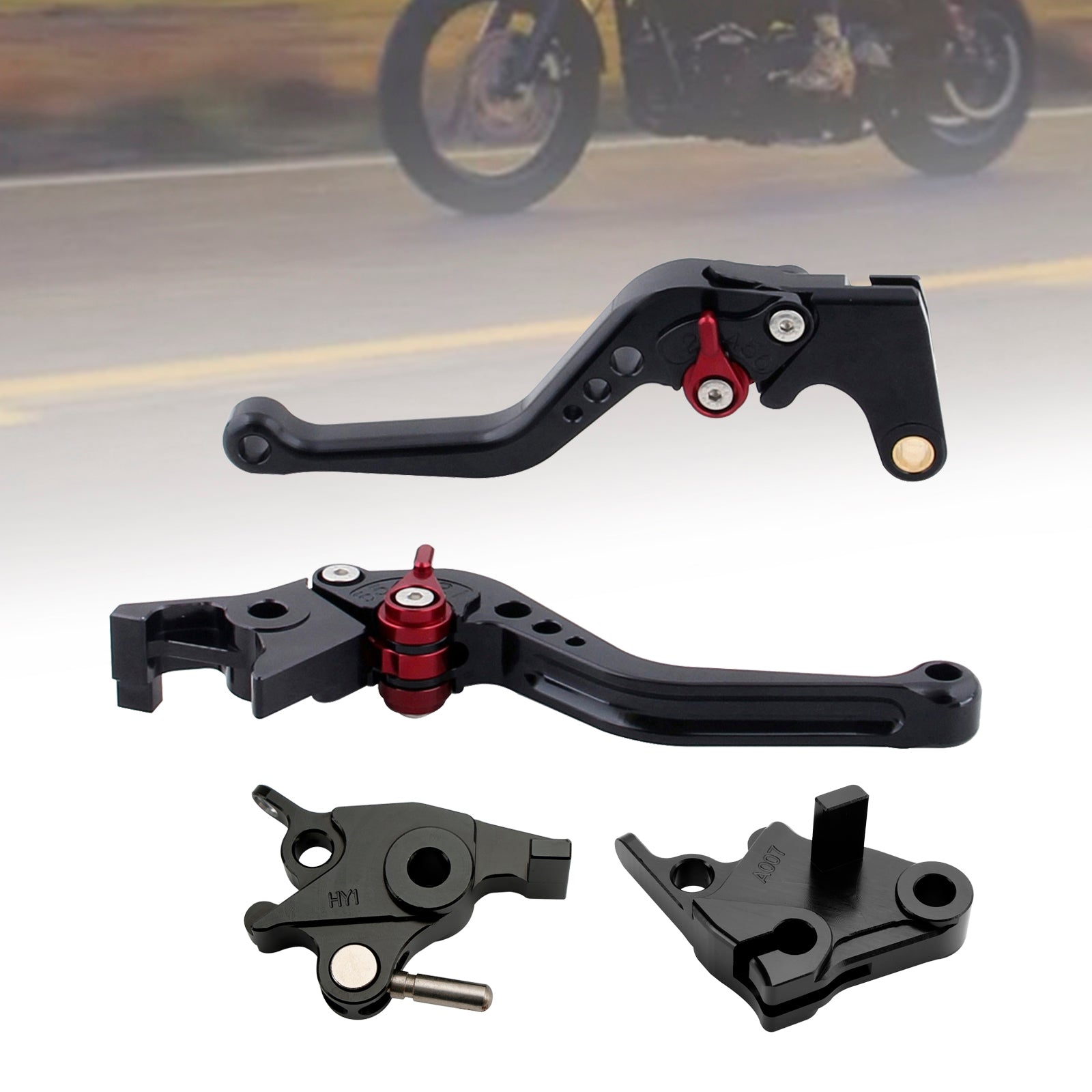 Leva corta freno e frizione per CFMOTO 400NK, 650NK, 650MT, 650GT 2020-21