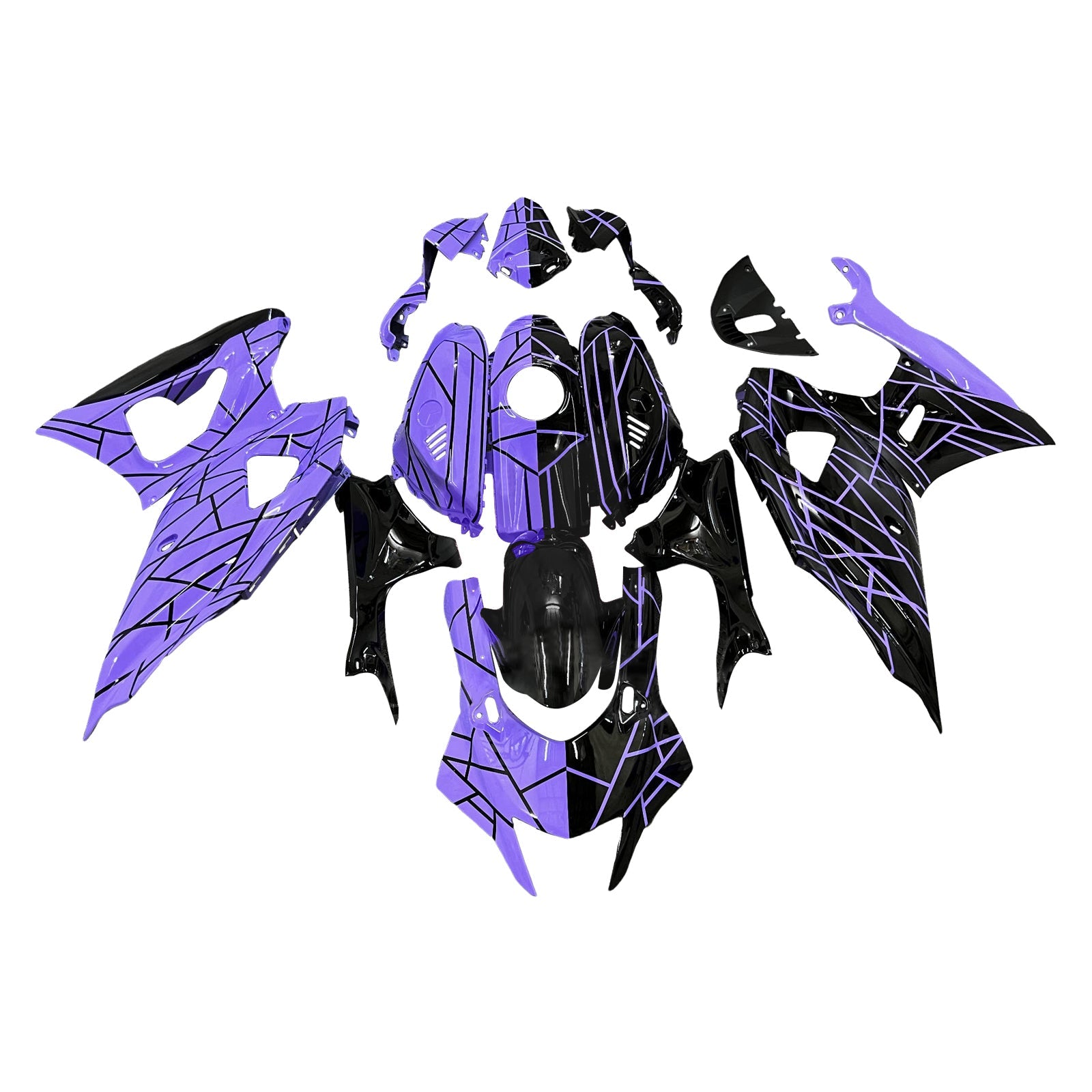 Kit de carenado inyectado de plástico ABS para Yamaha YZF-R7 2021-2025