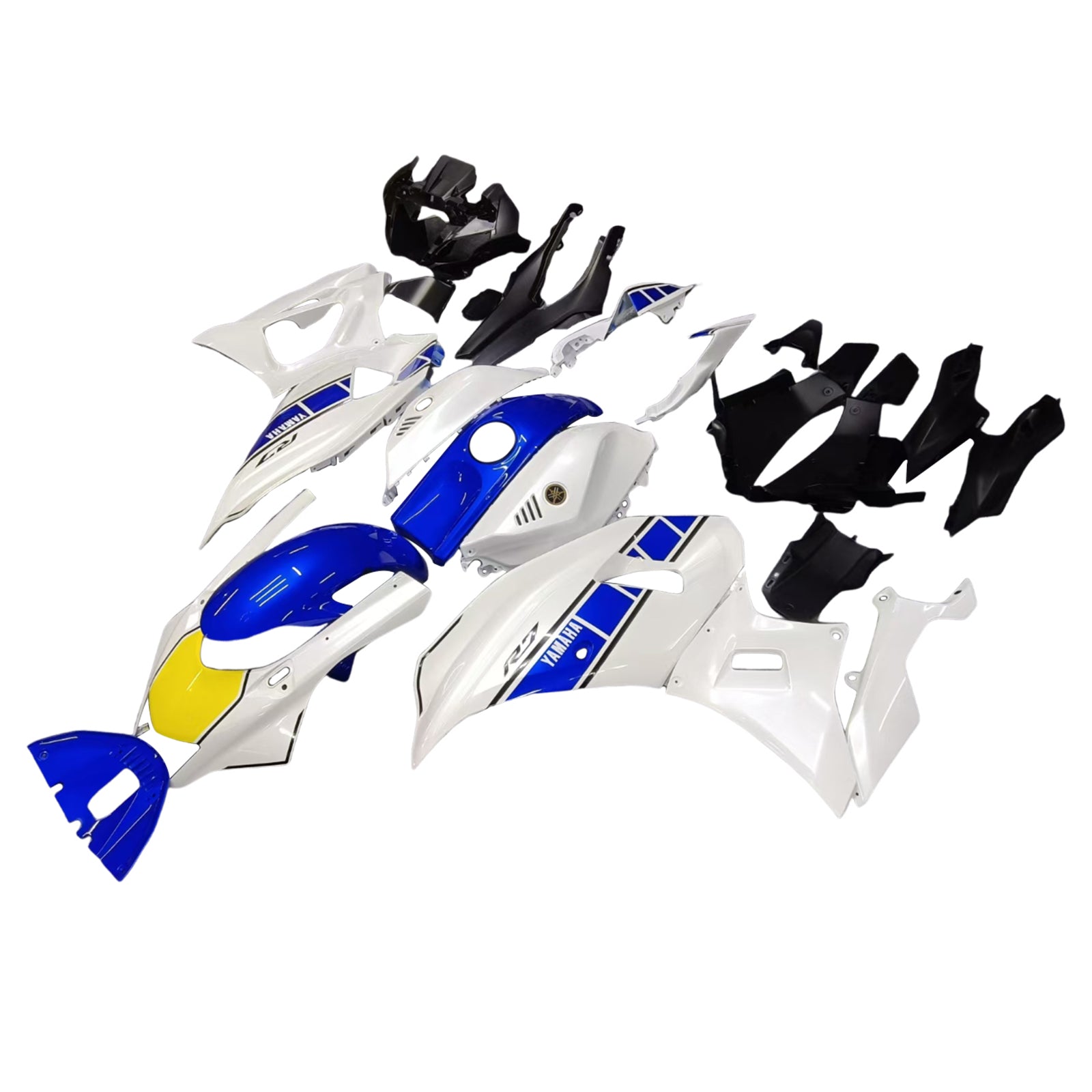 Amotopart Yamaha YZF-R7 2021-2025 Kit Carénage Carrosserie Plastique ABS
