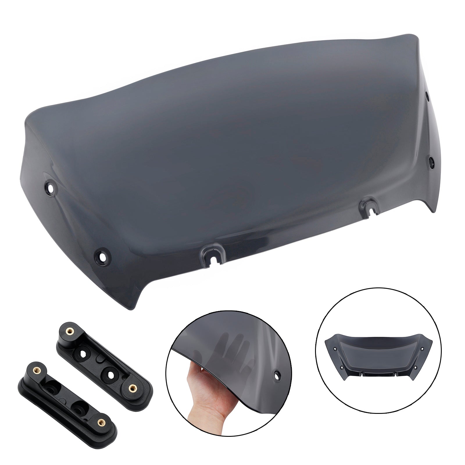 Parabrisas 9"" con soporte para Touring Street Glide CVO 117 121 2023-2024