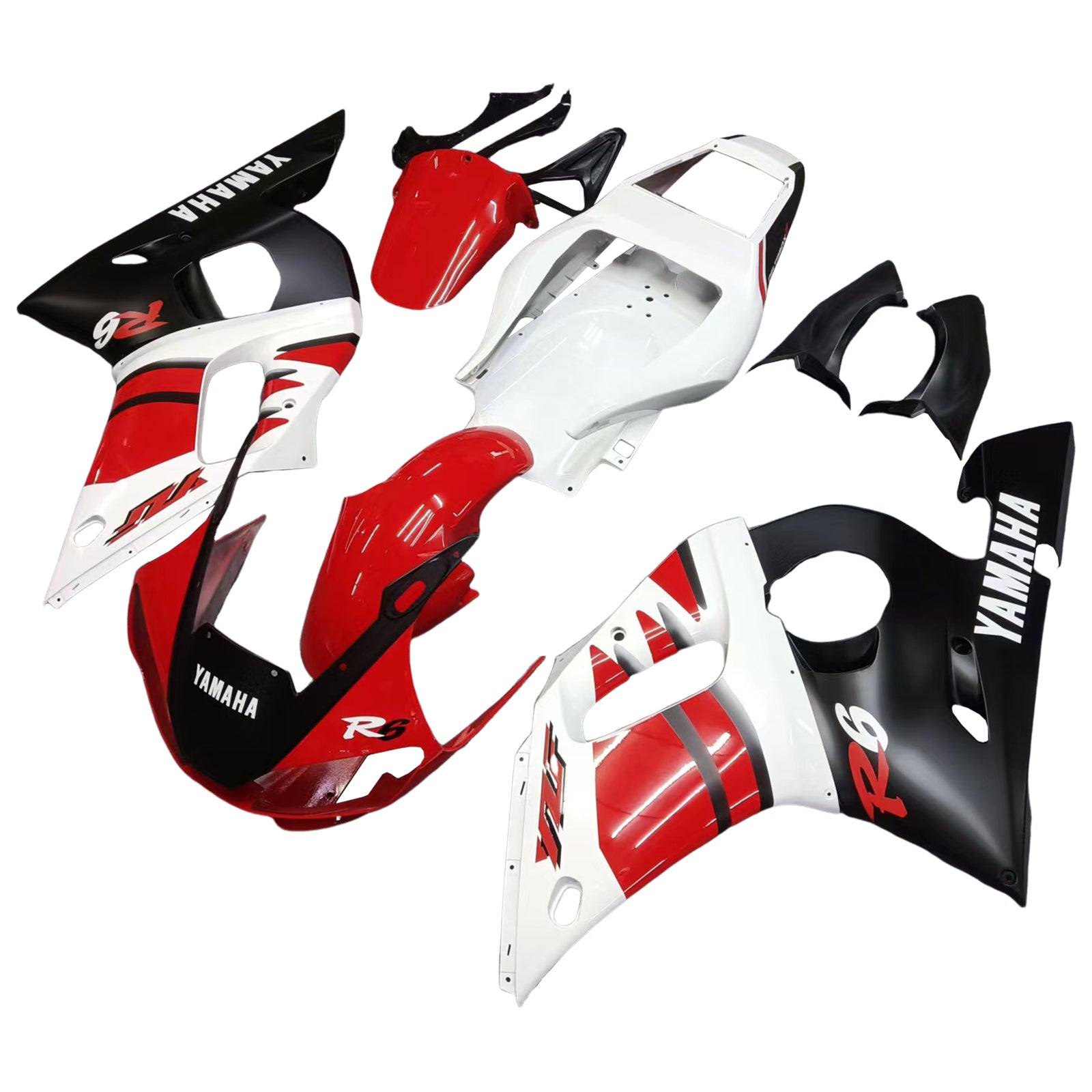 Kit de carénage Amotopart pour Yamaha YZF 600 R6 1998-2002 Générique