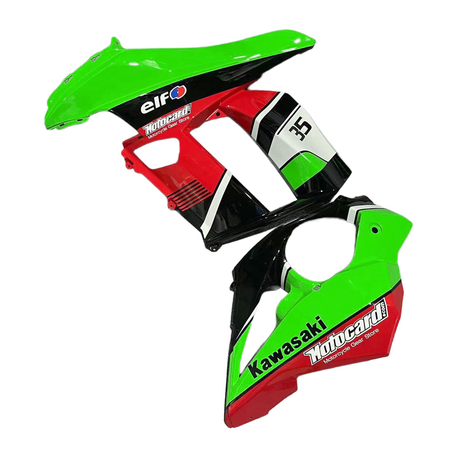 Vbrizgavanje kompleta za karoserijo plastični abs, ki je primeren za Kawasaki Z1000SX 2010-2015