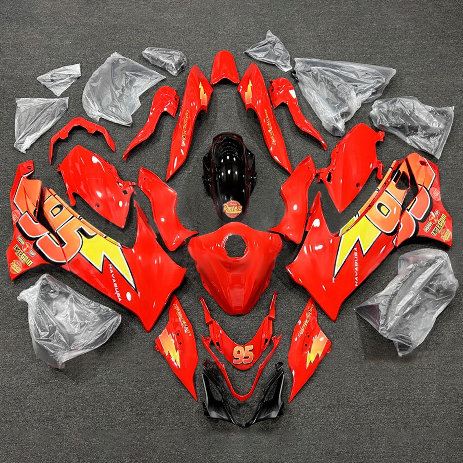 Zestaw owiewek z wtryskiem ABS do Suzuki Hayabusa GSX1300R 2021-2025