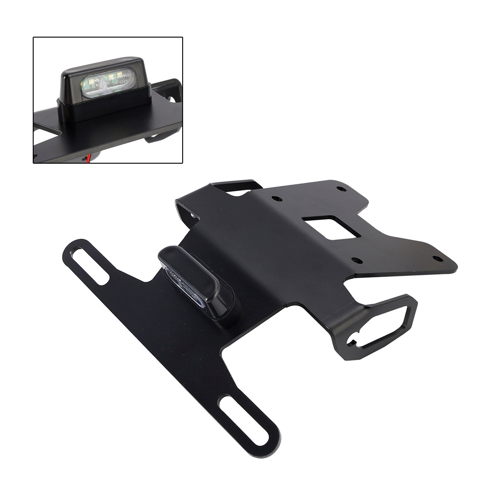 Supporto per la targa Supporto in lega di alluminio Kawasaki Z650RS 2022-2024