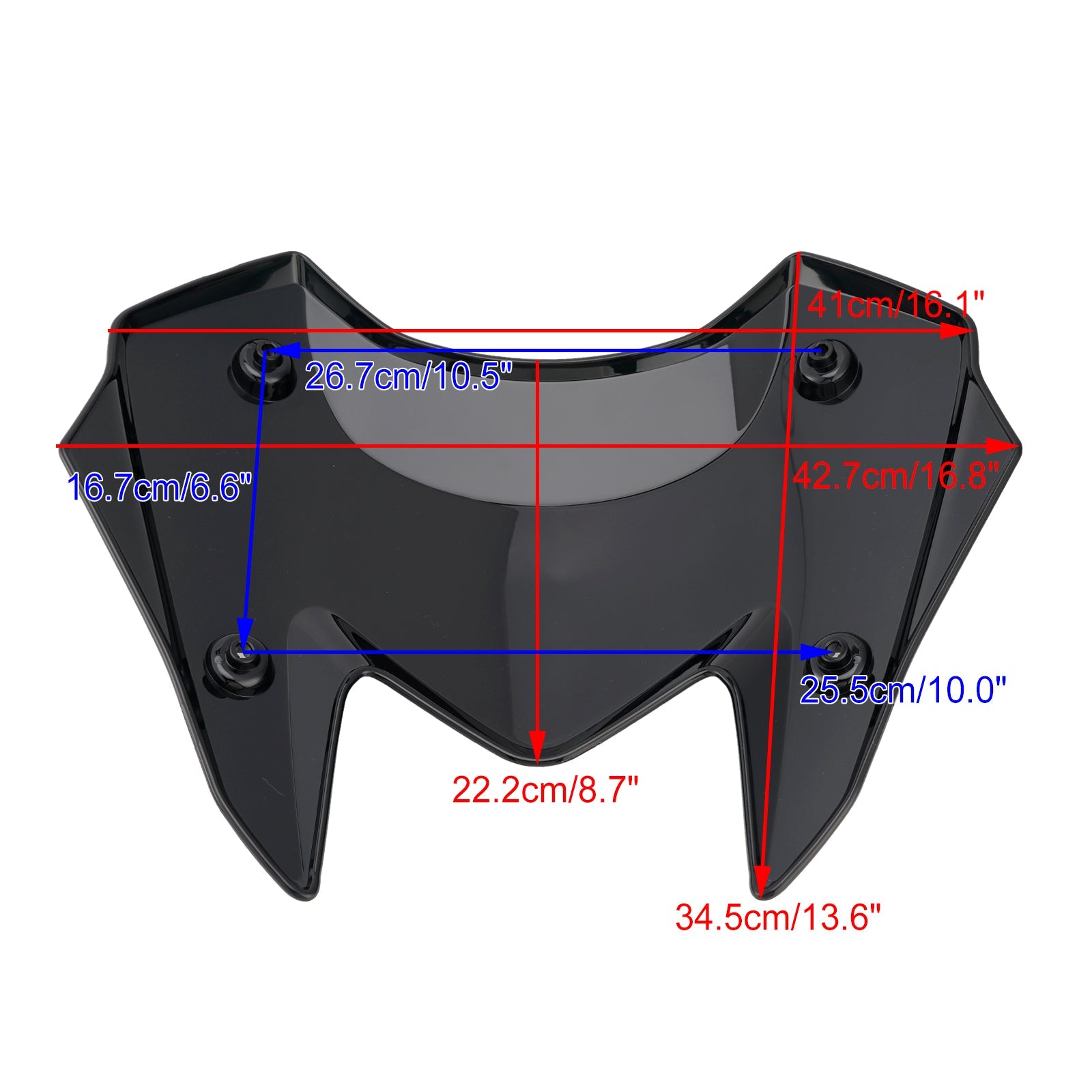 Vetrobransko steklo in podpora za Yamaha T-Max 560 2022-2024