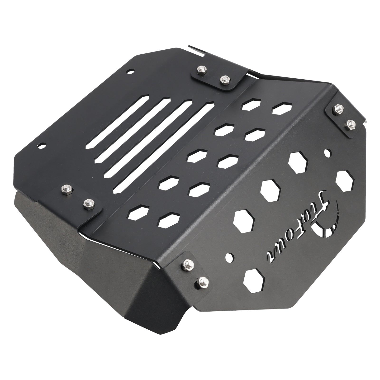 Plošča za zaščito črne motorja za Honda Trail 125 2021-2024