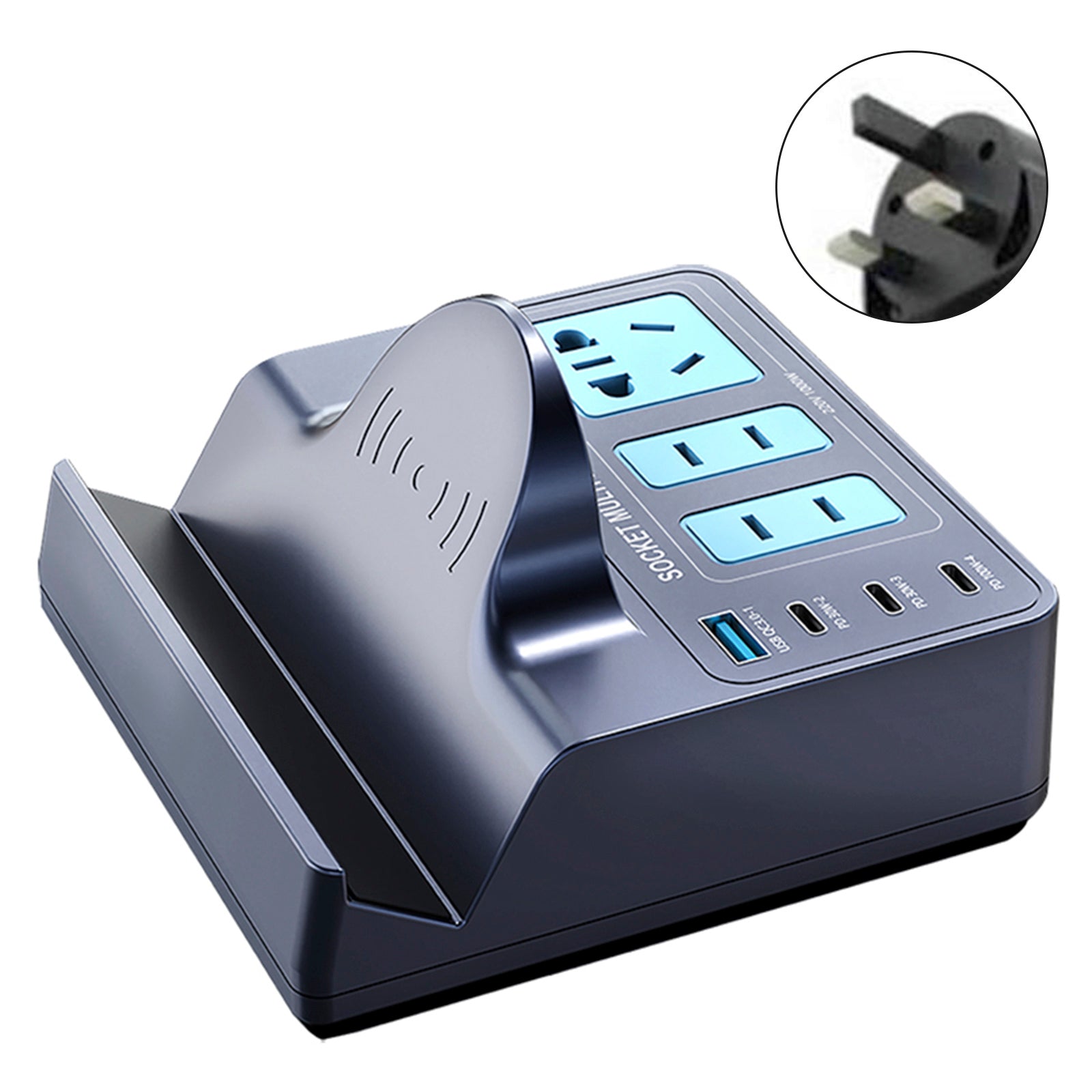 Älykäs langaton lataus 140 W, High Power PD100 W, QC -kuorma kannettavalle tietokoneelle