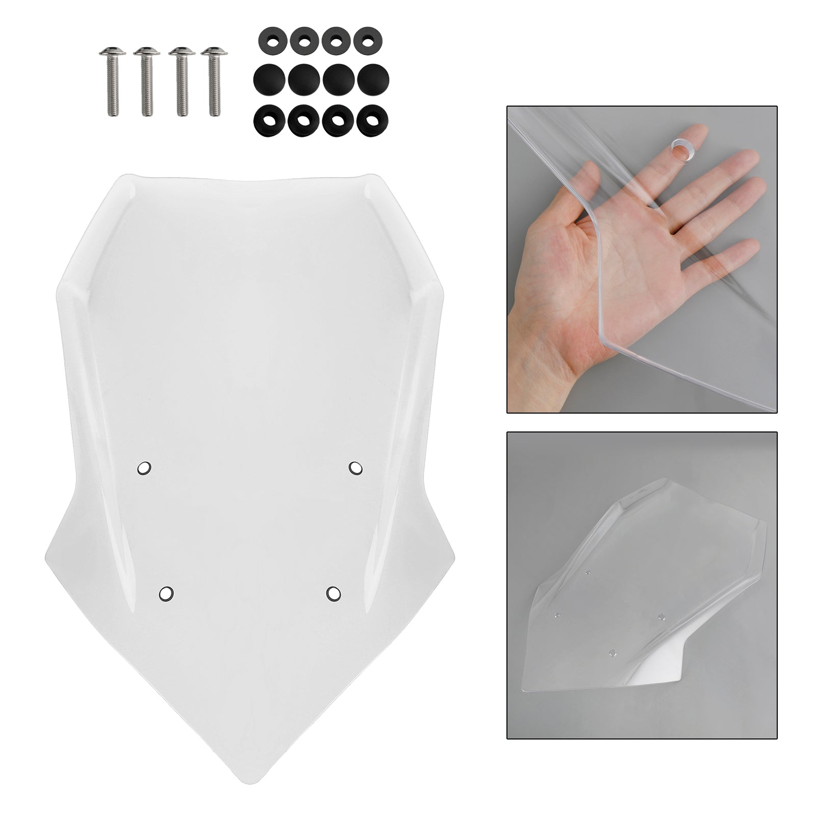 Zapisz przednią szybę wiatrową dla Yamaha Tracer 900/GT 2018-2020 Tracer 9/GT 2021-2023