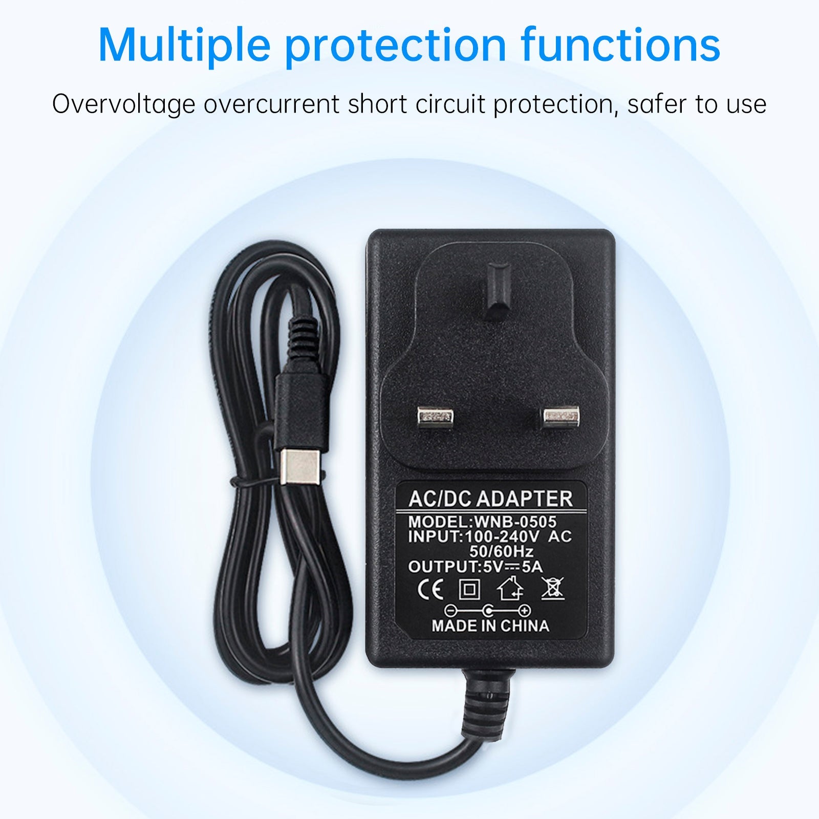 Orange PI 5Pro Type-C 5 V 5 A Adattatore settoriale, US Orangepi 5MAX/CM5 Socket