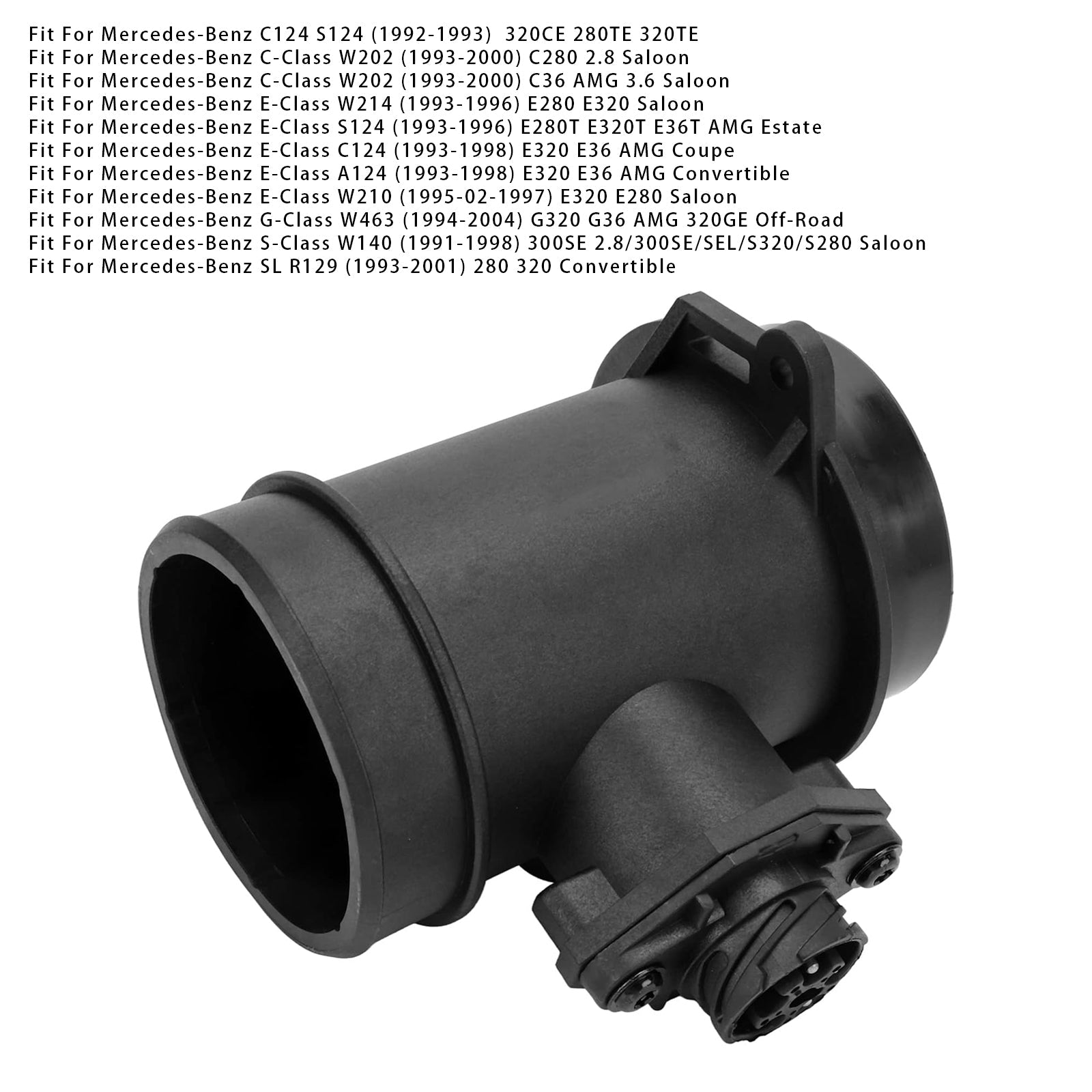 Sensore del misuratore di portata d'aria di massa per Mercedes W202 W140 Sprinter 2-T 3-T 0280217500