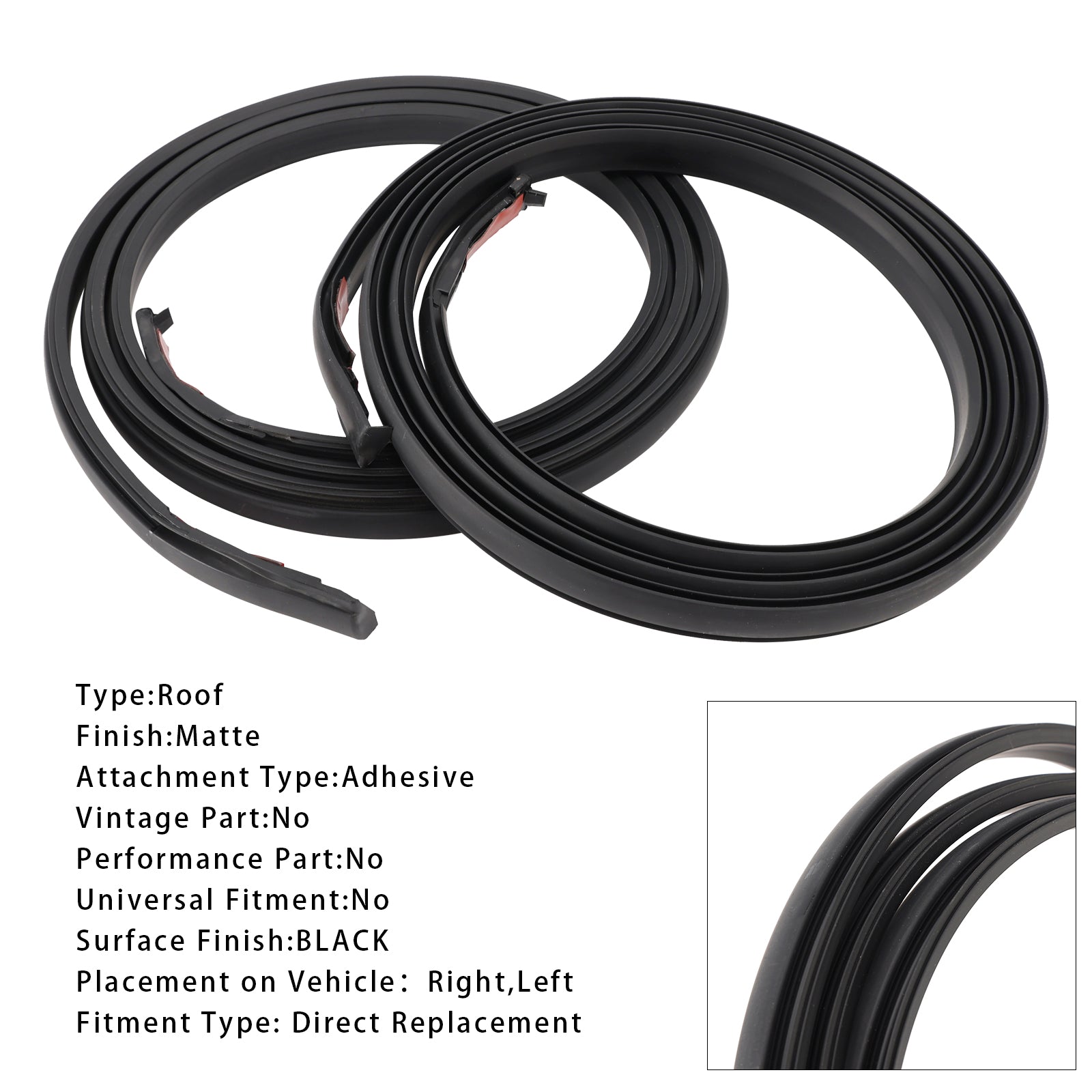 Mormature per tetto a 2 camere per Toyota Sequoia 2001-2007 75551-0C030 75552-0C030