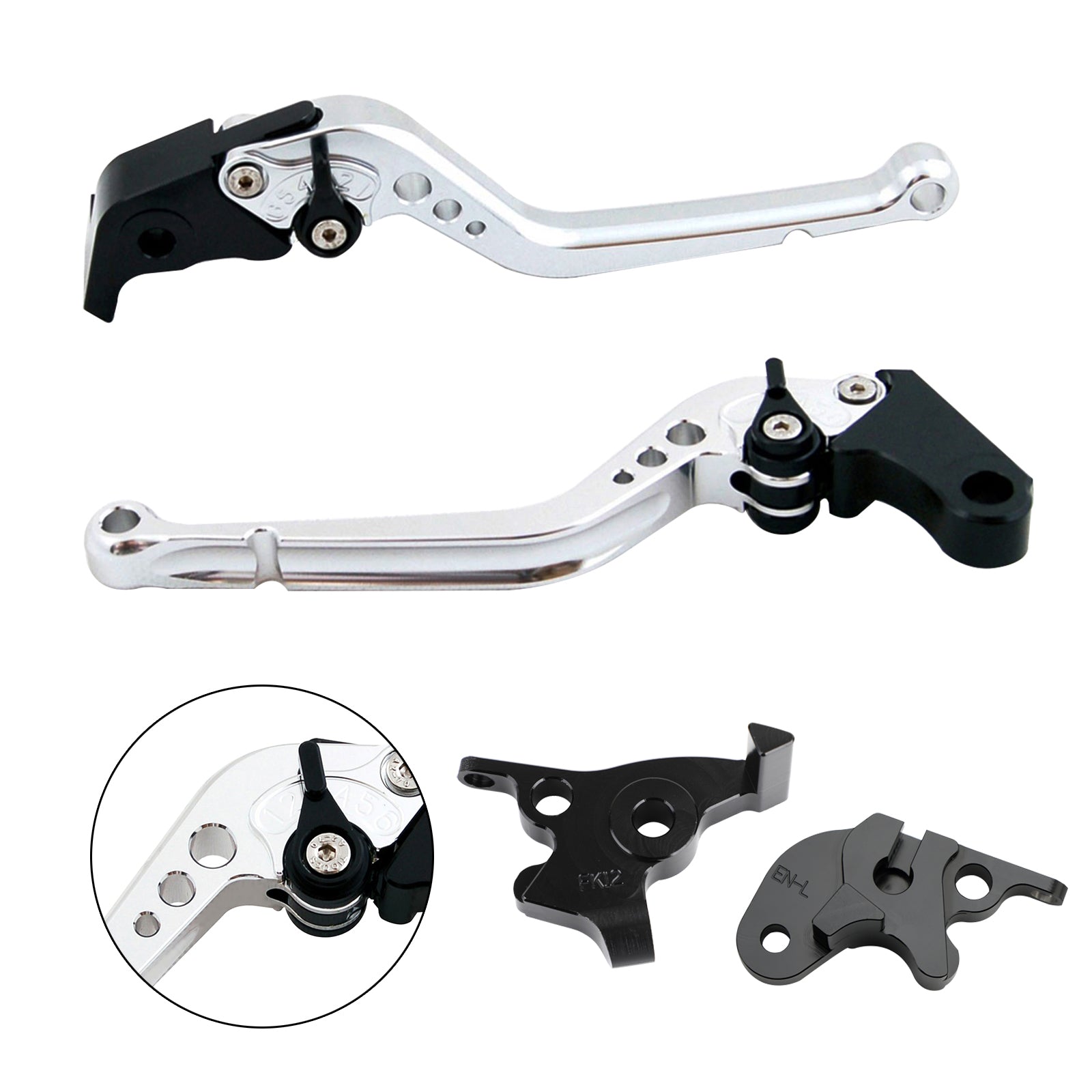 CFMOTO 250NK ABS 150NK 2019-2021: n pitkä jarru- ja kytkinvipu