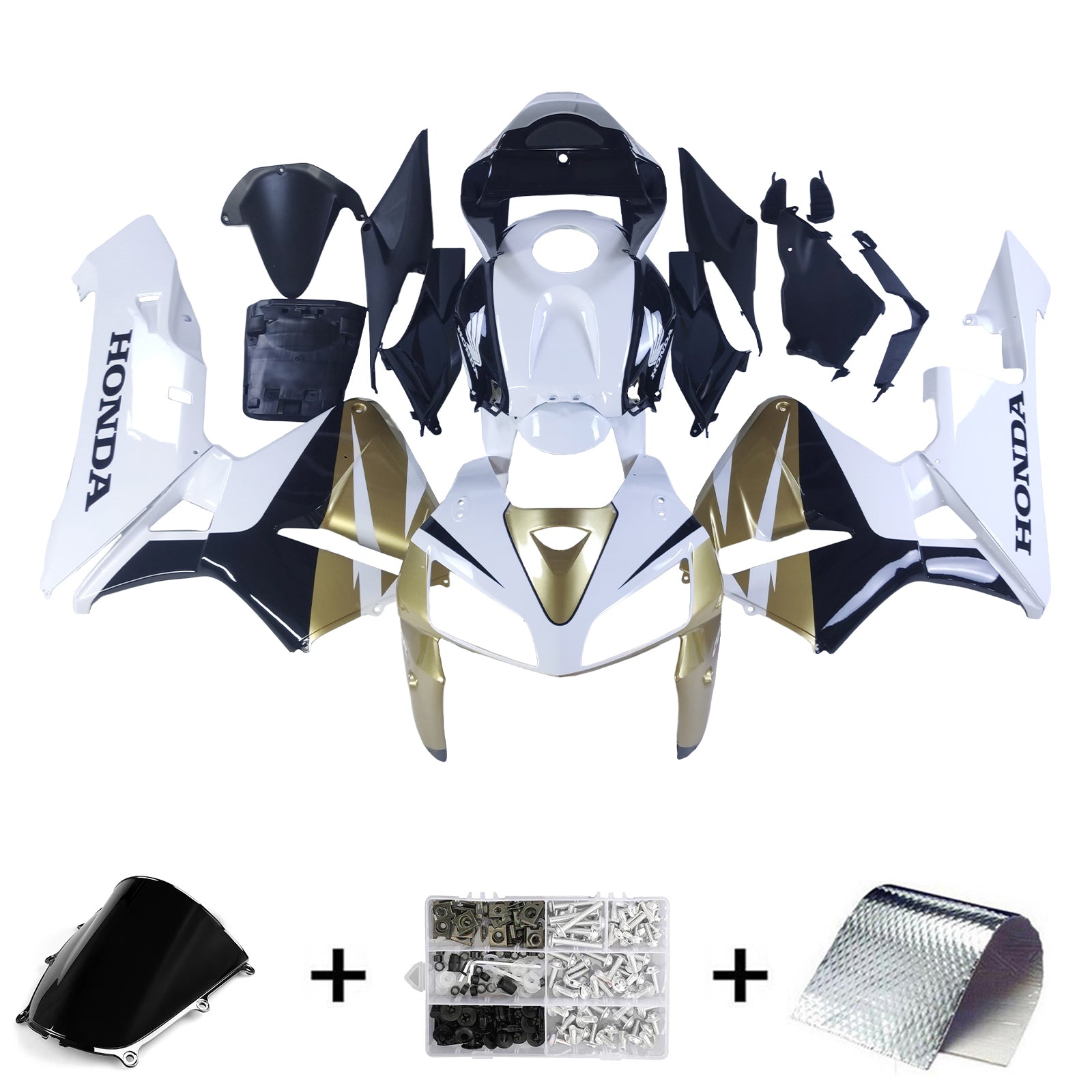 Injection Fairing Kit Bodywork Plastic ABS For Honda CBR600RR 2005-2006 F5