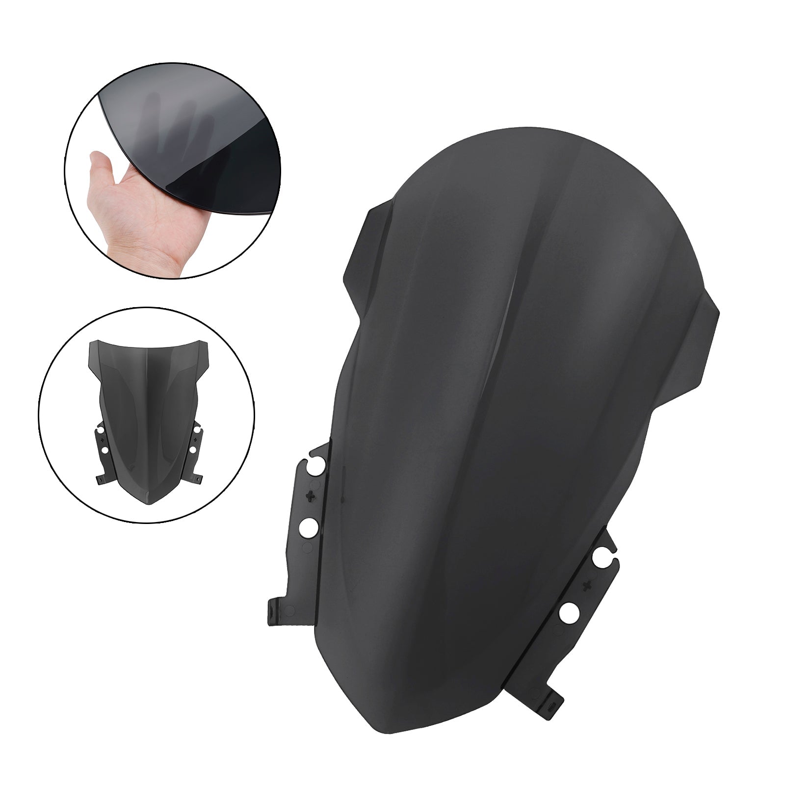 Daytona 660 2024+ moottoripyörän tuulilasi