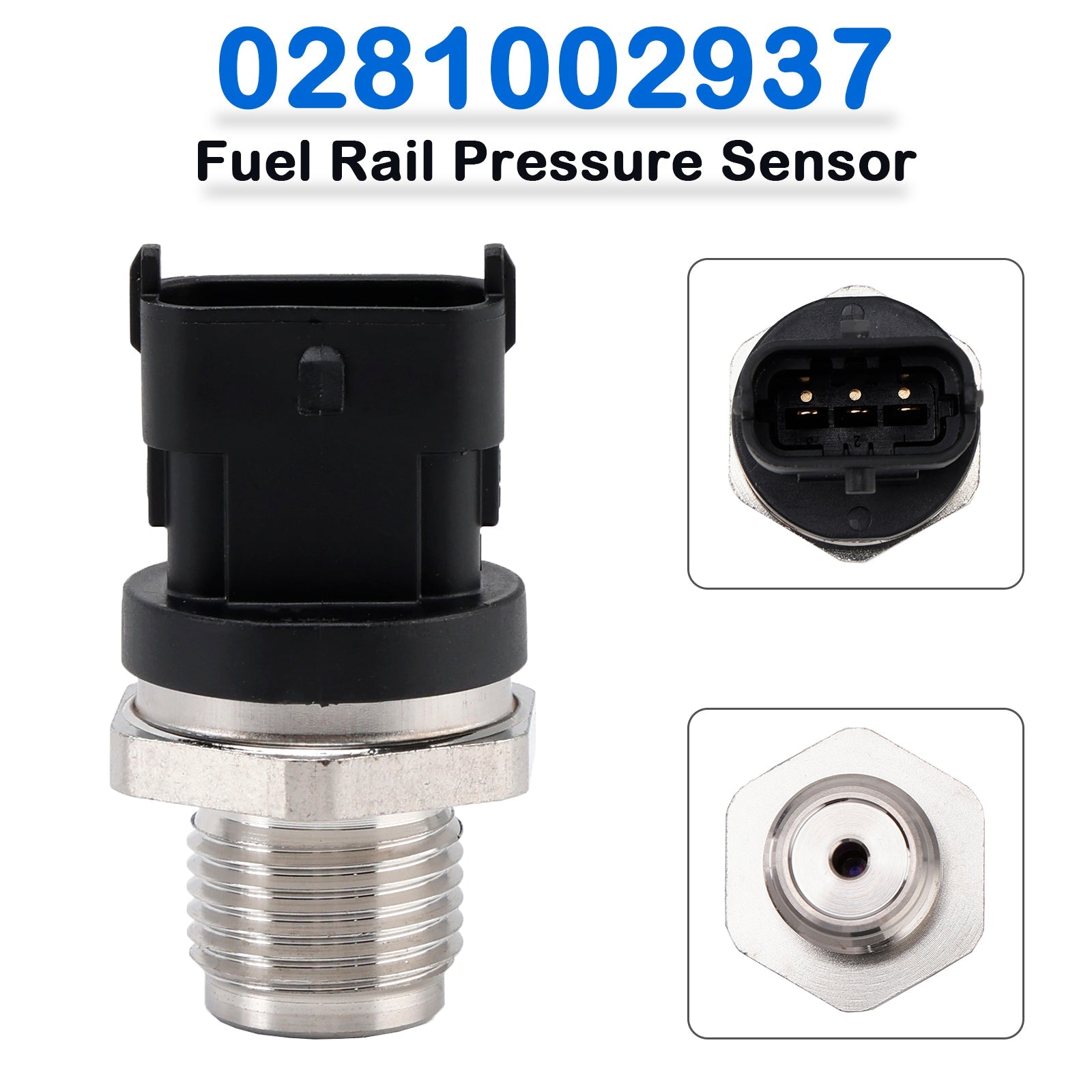 Sensor de presión del riel'inyección 0281002937 para Dodge Cummins 5.9L (2003-2007)