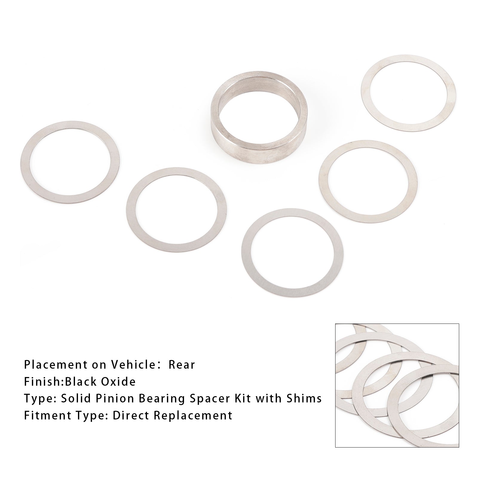 9 -tuumainen massiivinen Gable -viritystilasarja, jossa on Hold 9190920 Fordille