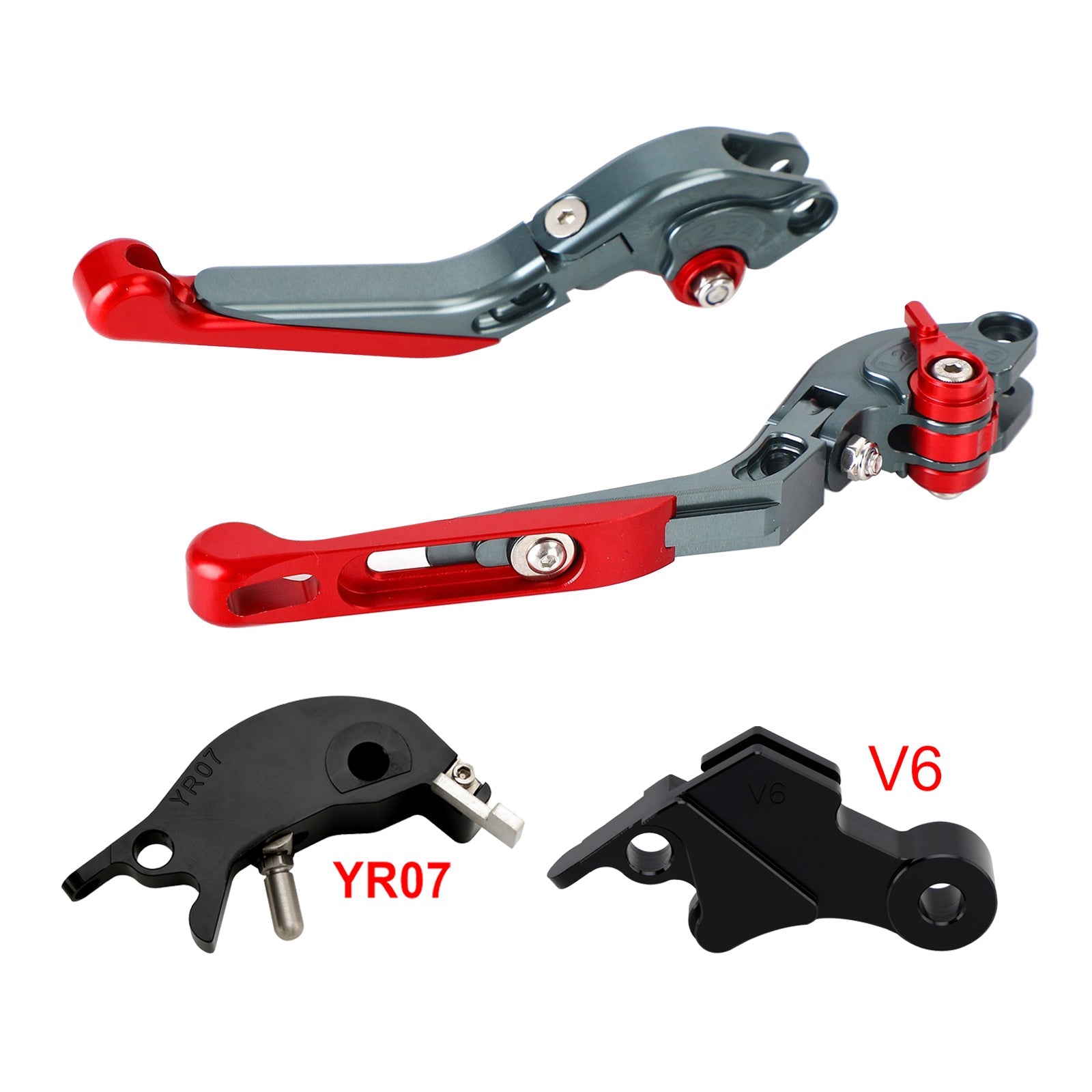 Levier de frein et d'embrayage réglable compatible avec YAMAHA XSR900 XSR900GP MT-09 2024-2025