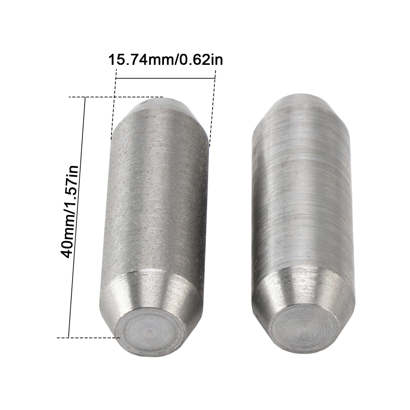 Chevy LS:n moottorin ja vaihteiston välinen kohdistustappi, pidennetty pituus 1,875""