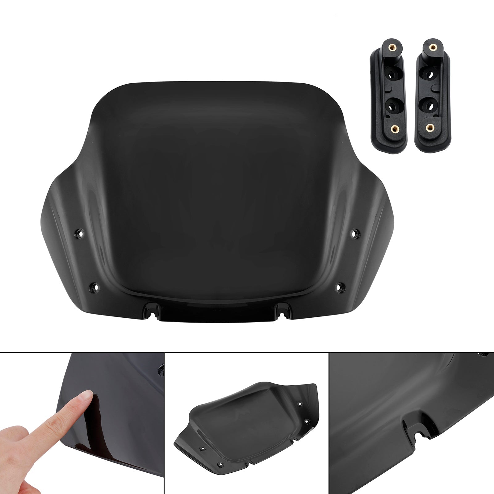 Touring Street Glide CVO 117 121 2023-2024 Tuulilasi tuella