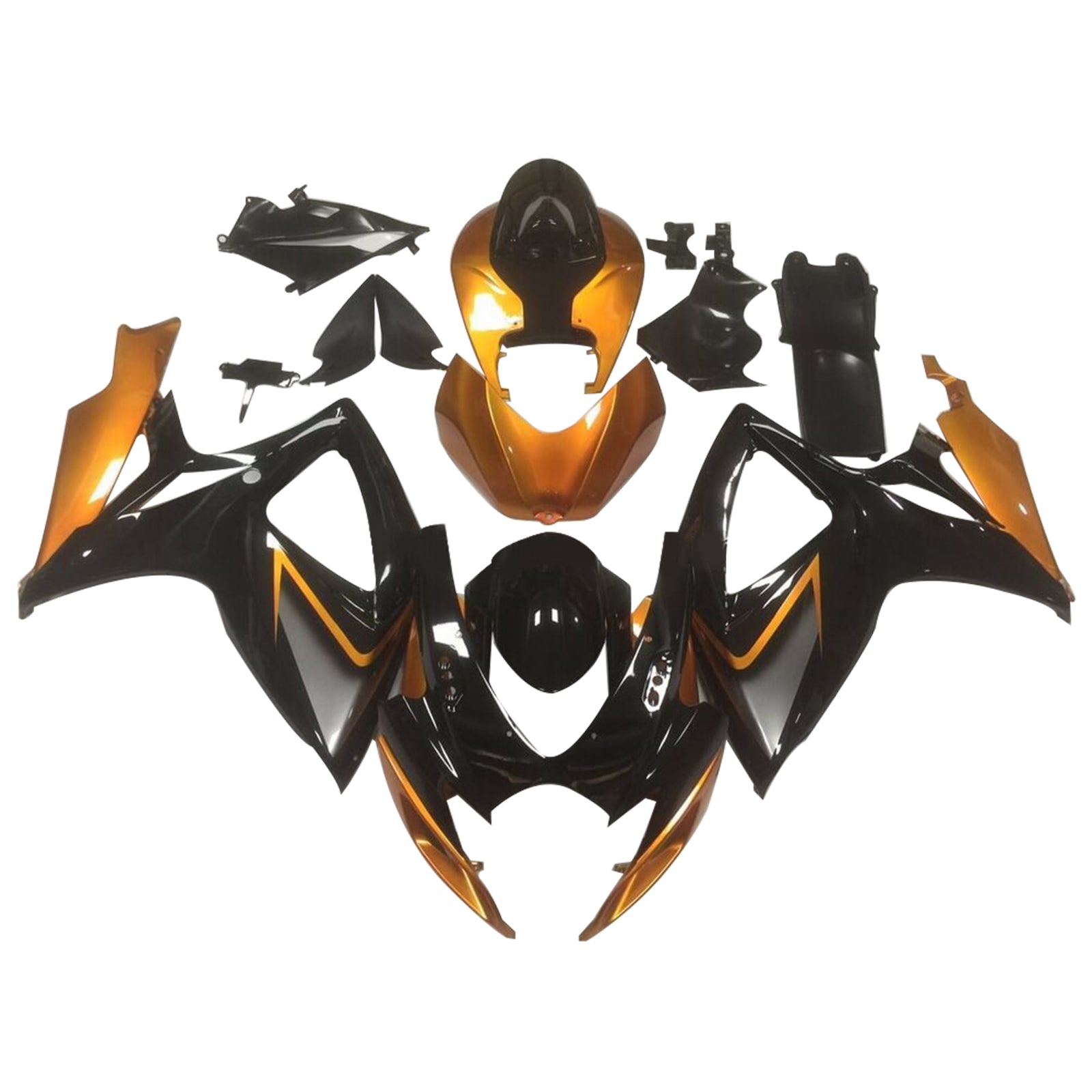 2006-2007 Suzuki GSXR 600/750 K6 Kit van injectie kuip carrosserie ABS in plastic plastic