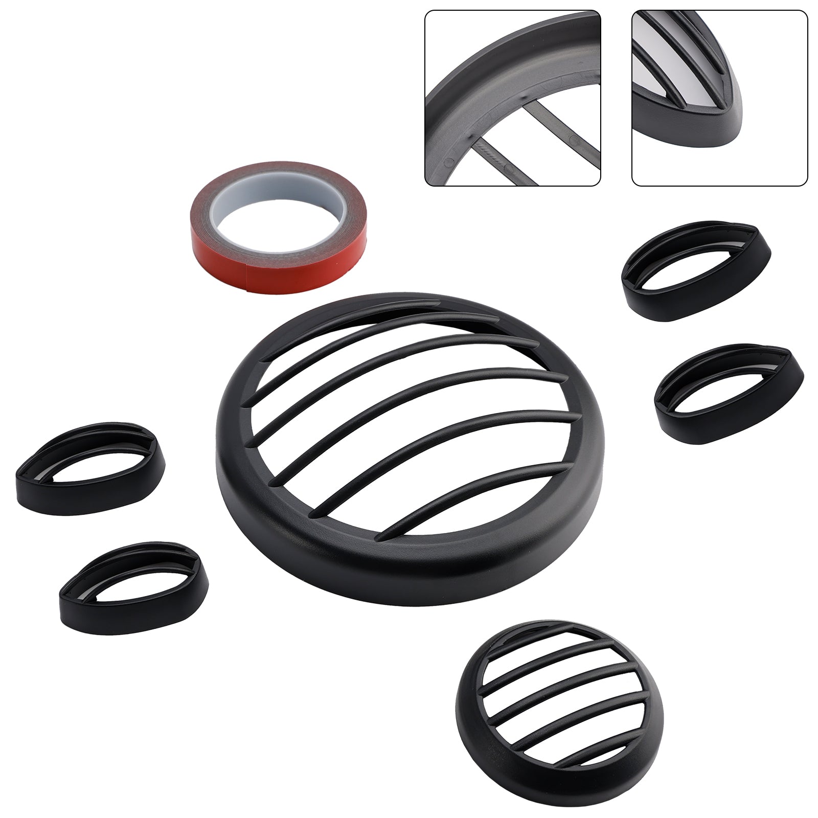 Kit de protección de faros negros para Yamaha PG-1 2023-2024