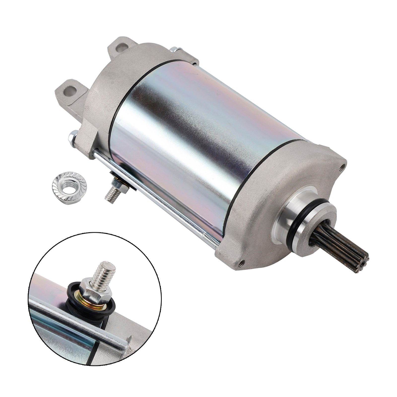 Moteur de démarreur de remplacement 21163-Y006 pour Kawasaki KAF700 MULE PRO-MX (2019-2023)