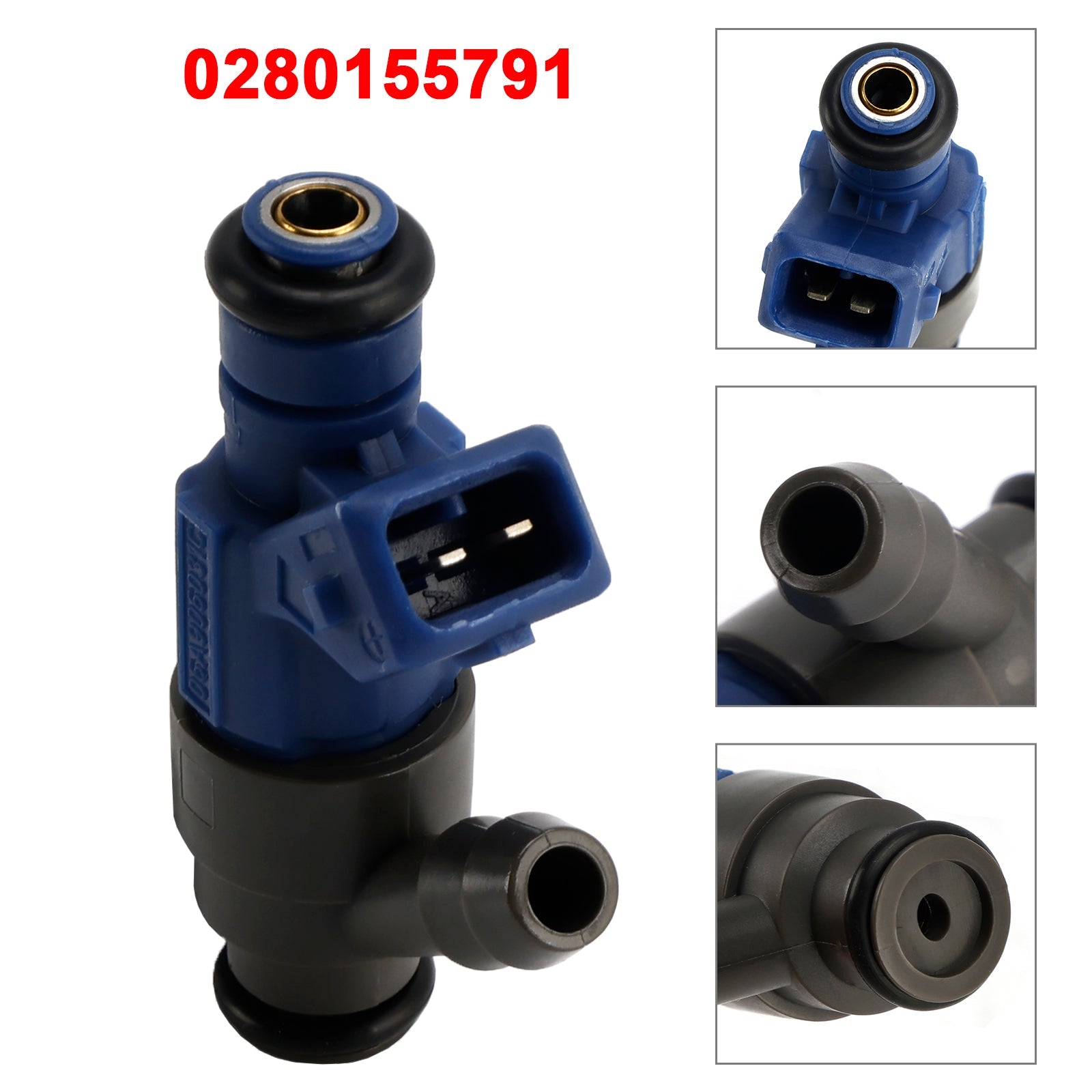 1x iniettore di carburante per Volkswagen Golf Jetta Beetle 2.0L 98-01 0280155791