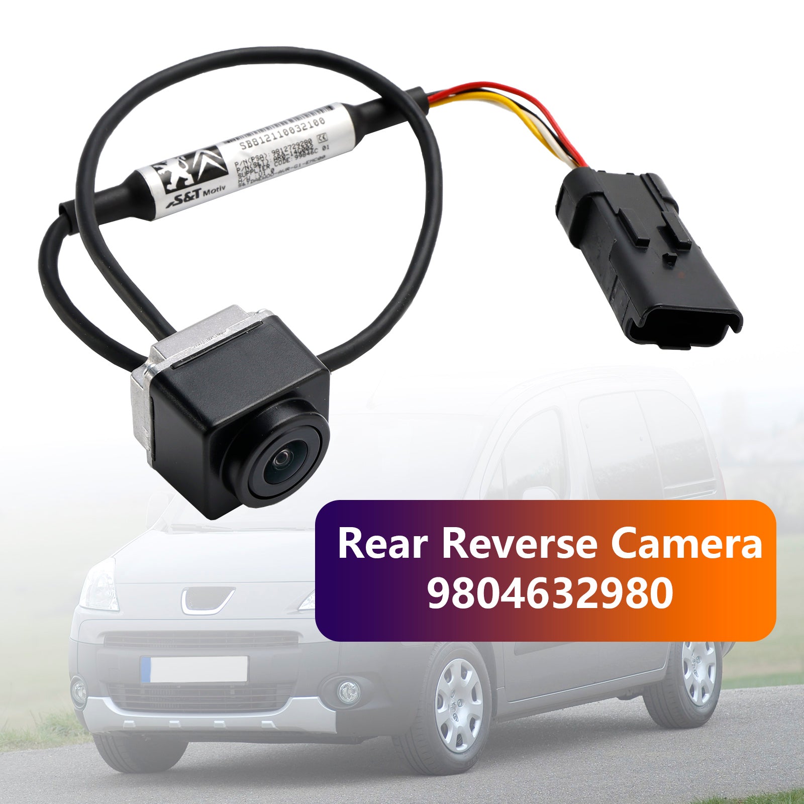 Telecamera di retromarcia posteriore Peugeot 3008 Mk1 2008-2016 9804632980