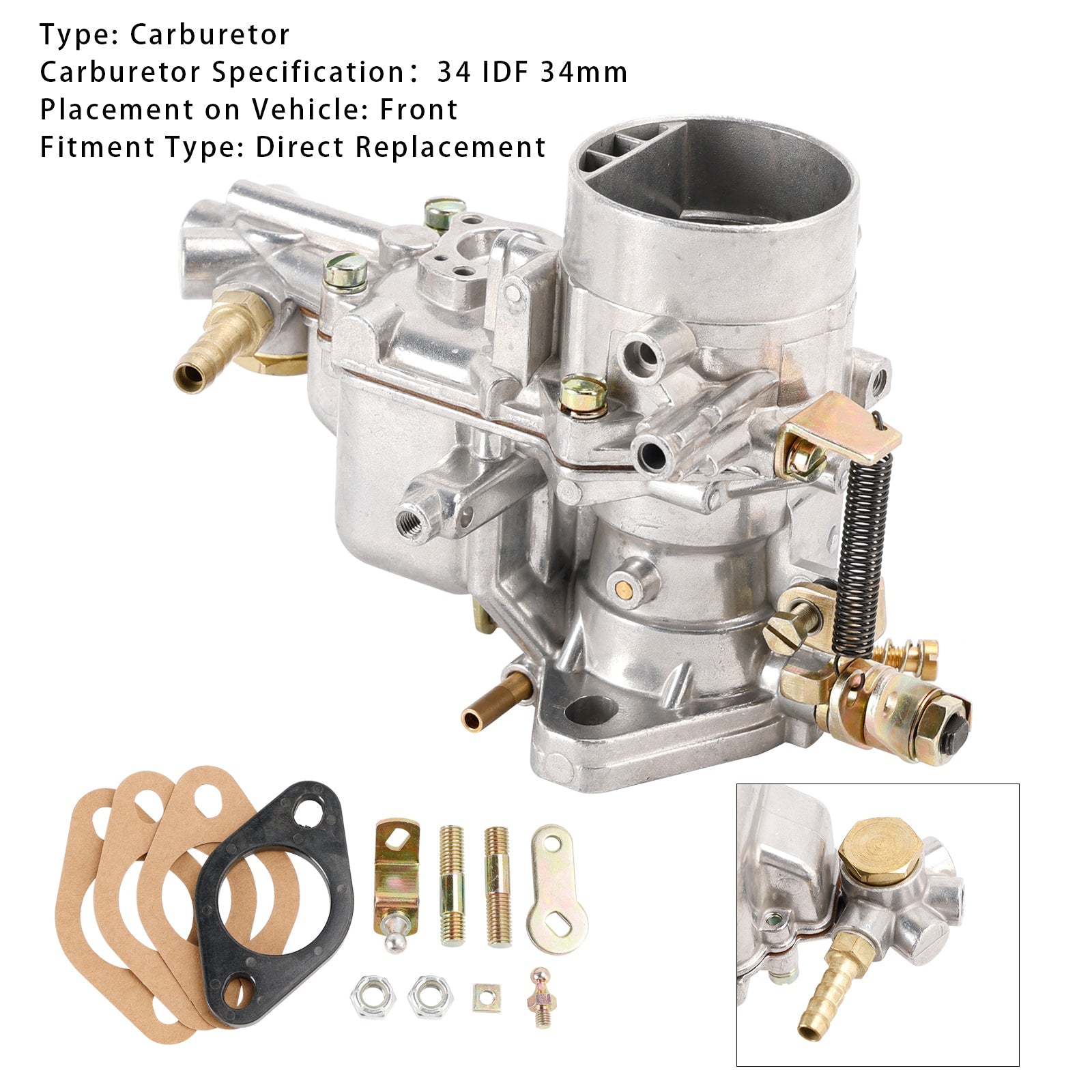 Carburateur 34 15290035 pour Volkswagen et Land Rover