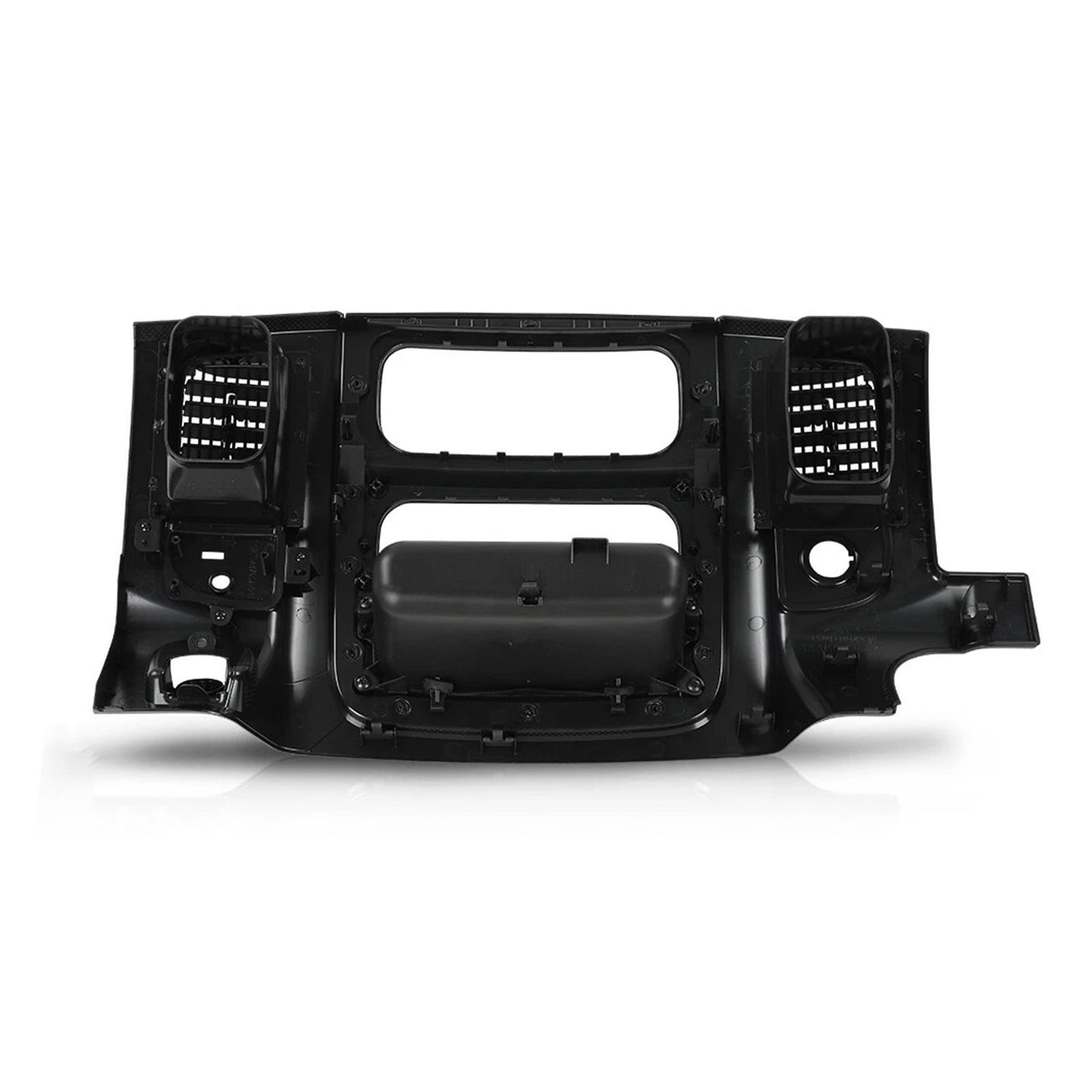 Pannello di ventilazione nero con rivestimento centrale per autoradio, adatto per Dodge Ram 2002-2005