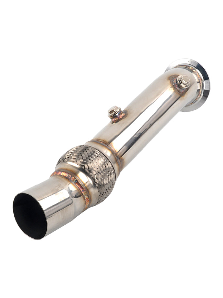 Bajante de escape Catless para BMW 535i y 535ix F10 y F11 Turbo 3.5" 2010-2014