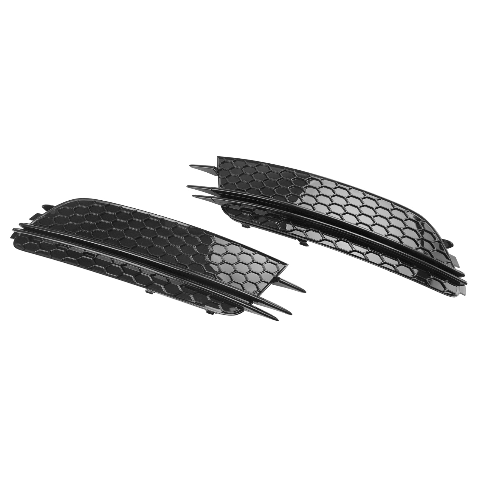 Grille de Phare Antibrouillard Avant Gauche/Droite pour Audi A6 4G C7 2012-2015 (Non S-Line) - Remplacement Direct