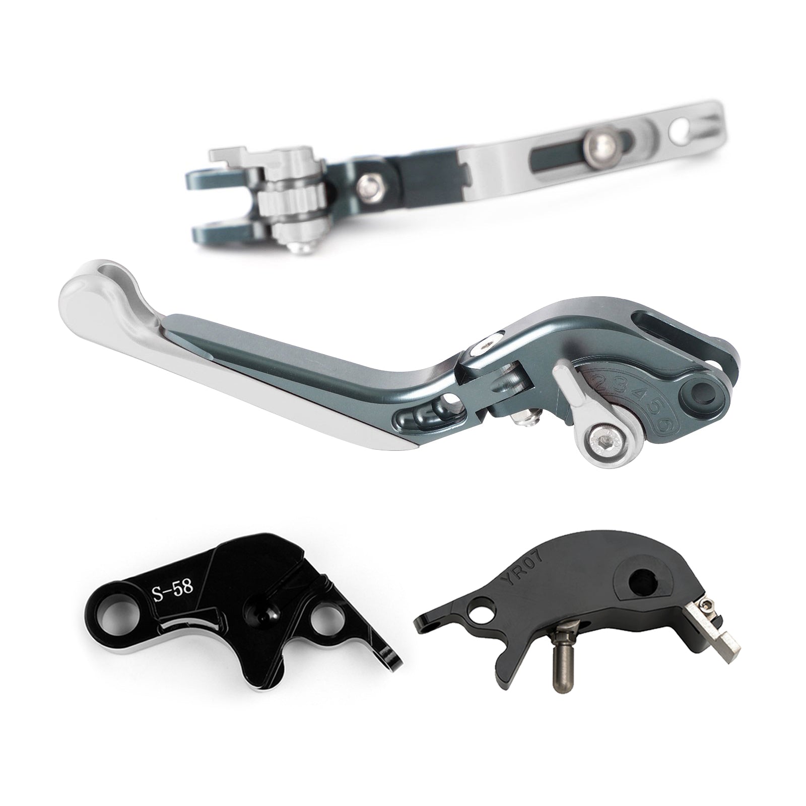 Leva freno frizione regolabile per Yamaha YZF R7 MT-10/SP FZ-10/SP 2022-2023