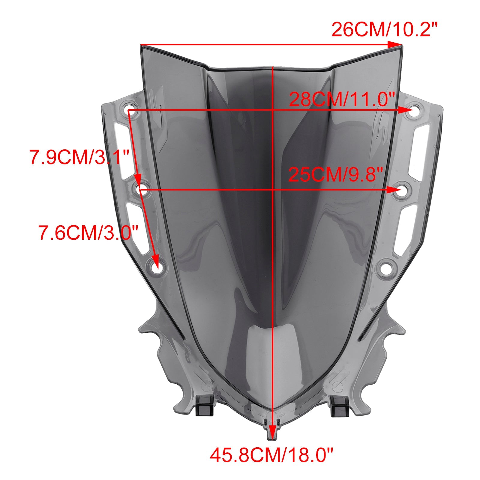 Pare-brise pour YAMAHA YZF R15 V4 2021-2024