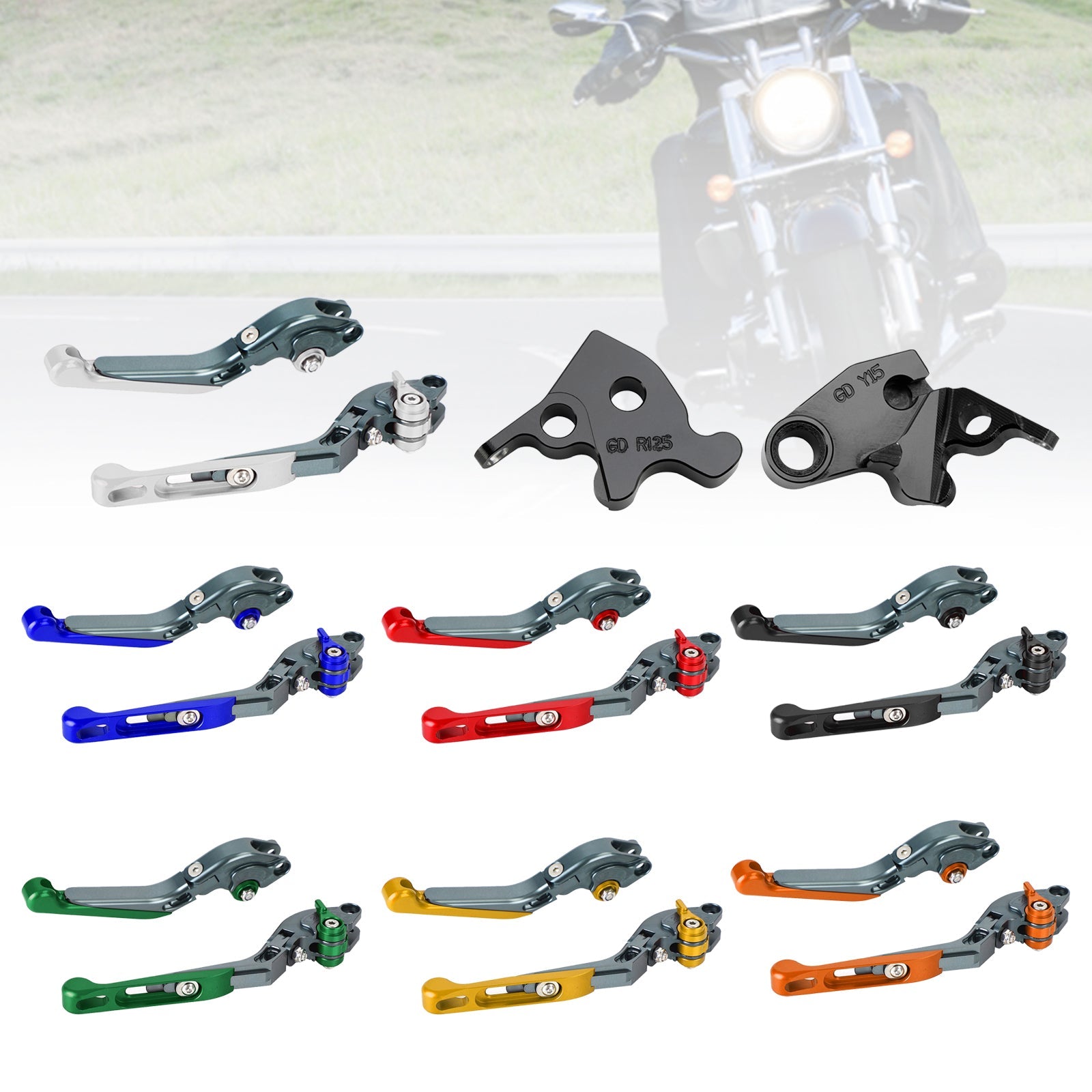 Leva del freno frizione regolabile per Yamaha XSR 155 MT15 2019-2022