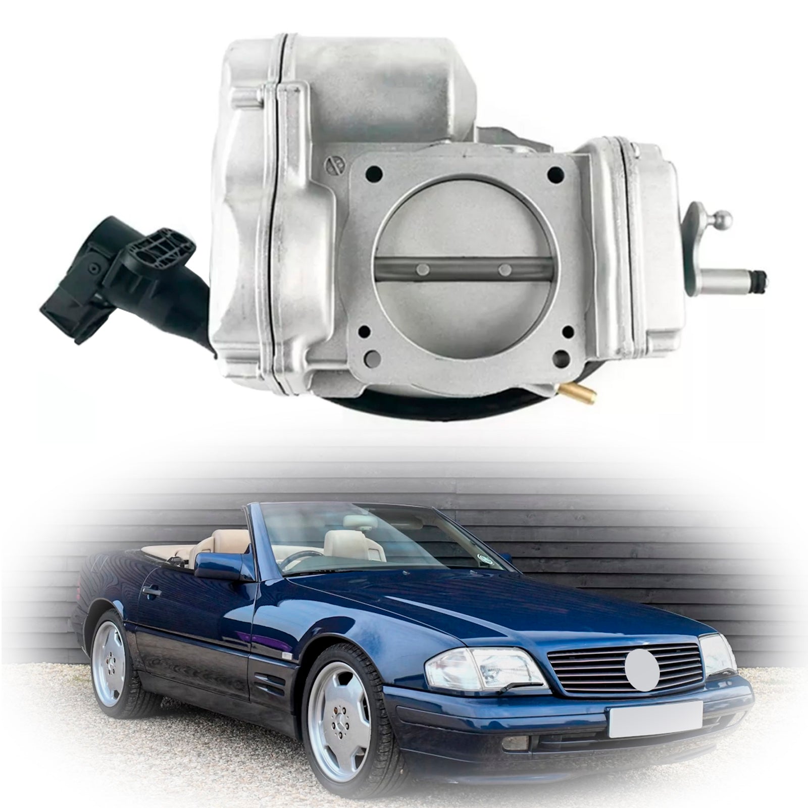 Gruppo corpo farfallato Mercedes W124 R129 SL320 E320 S320 M104 0001415725