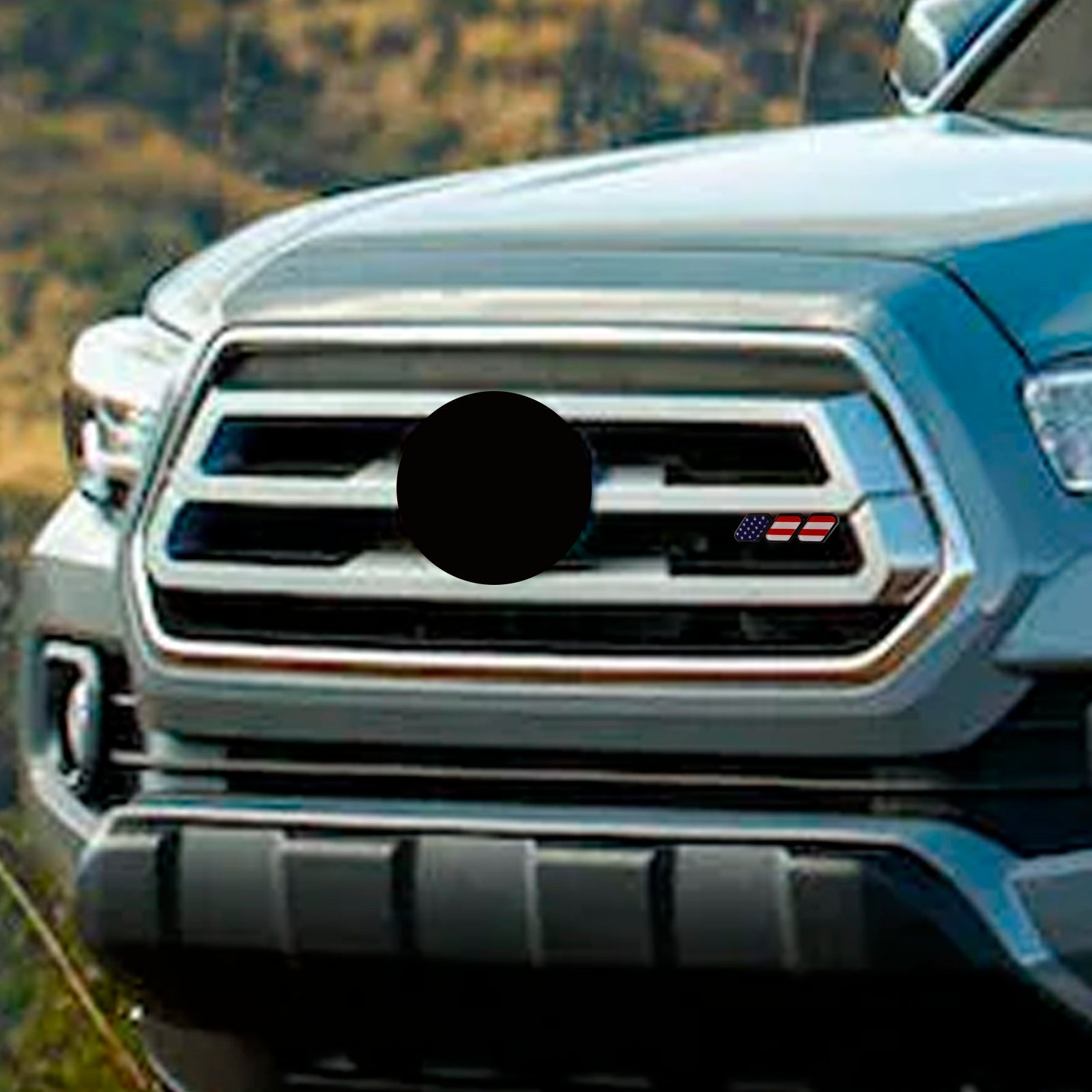 Tricolor Grille Emblem, auto -accessoires voor Toyota Tacoma TRRA RAV4