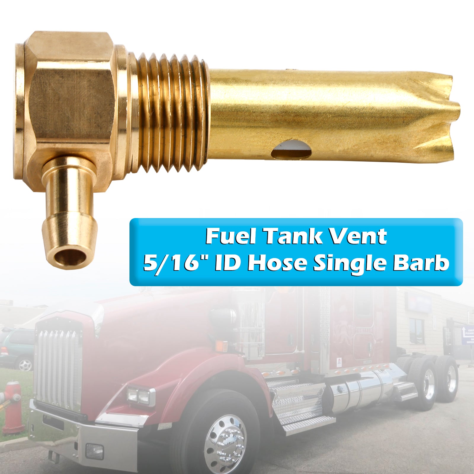 5/ tubo16"" Diametro interno, scanalatura singola, gruppo sfiato serbatoio carburante 20560284 per Kenworth Volvo