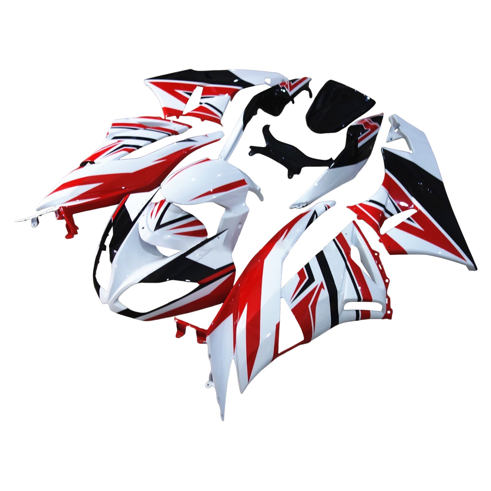 Kit carena iniezione Carrozzeria in plastica ABS per Kawasaki ZX6R 636 2009-2012