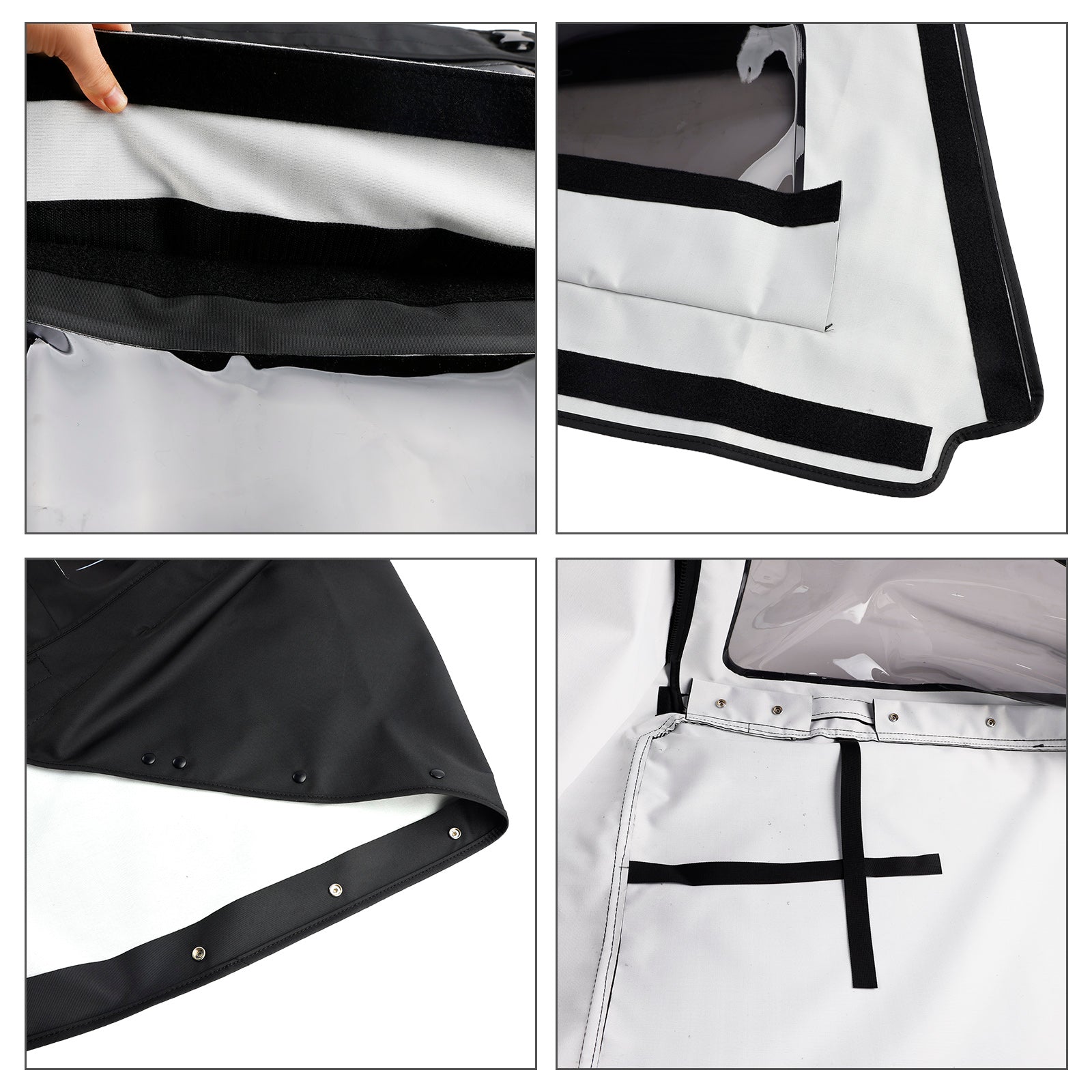 Tetto di camion flessibile da 5 pollici per Toyota Tacoma 4 porte 2016-2023