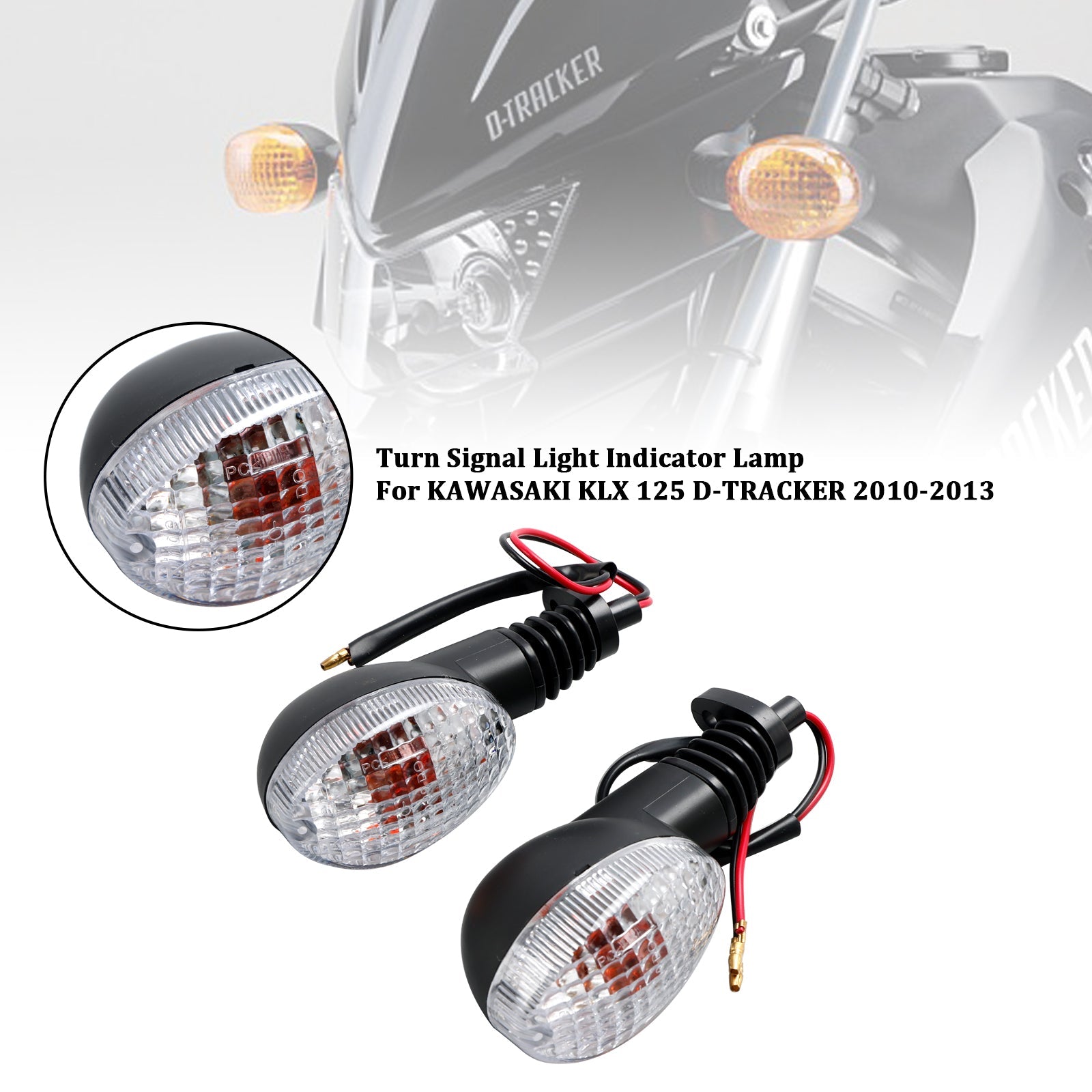 Luz indicadora para Kawasaki Ninja250R KLX 125 150 250 300