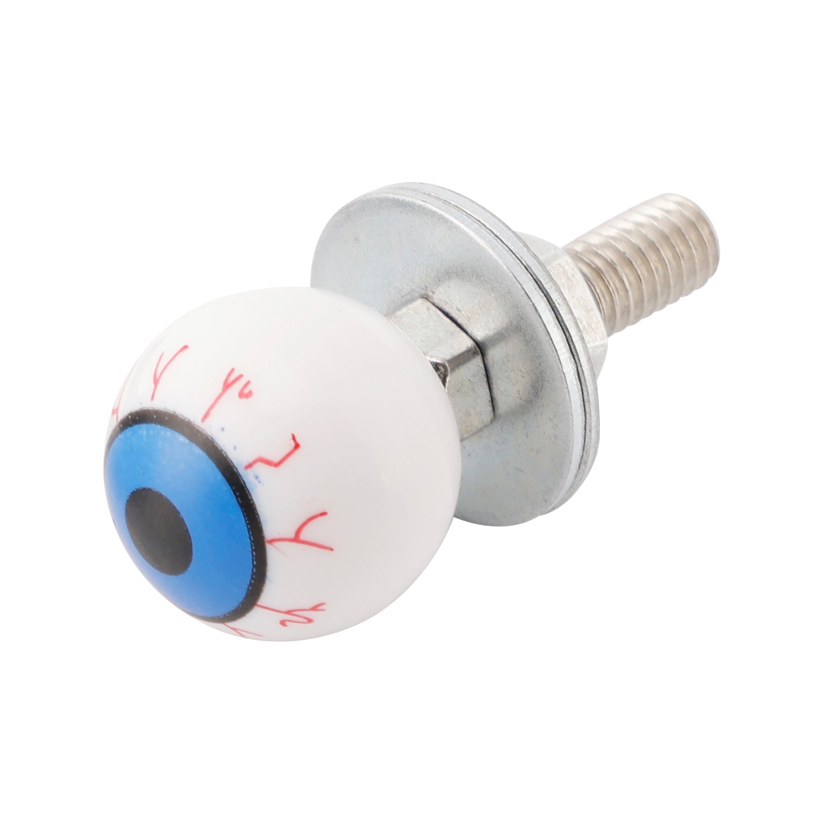 2 henkilökohtaista muovisia rekisterikilven pulttia moottoripyörään, hakkurin, kolmipyörälle