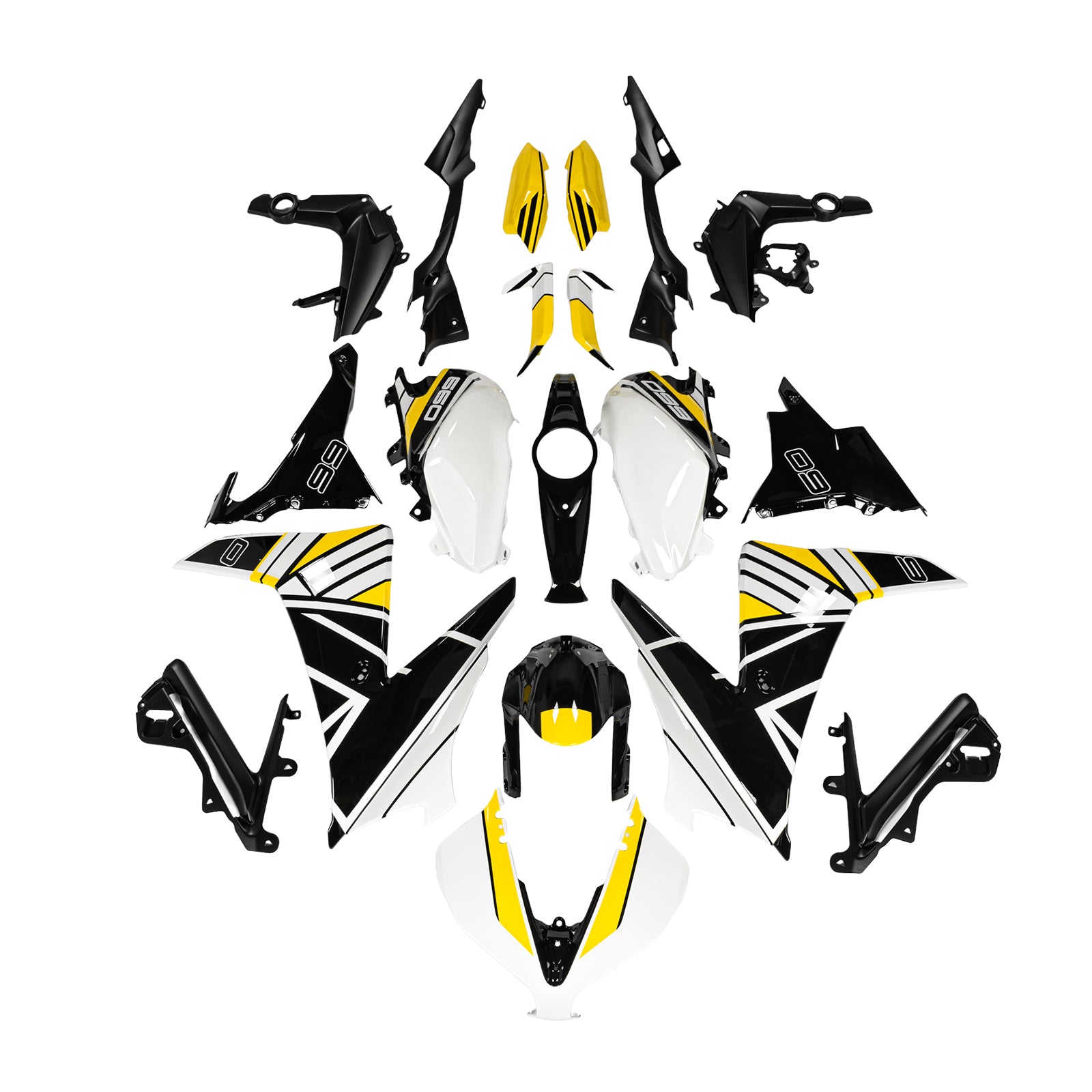 Kit de carénage de carrosserie par injection pour Daytona 660 2024-2025