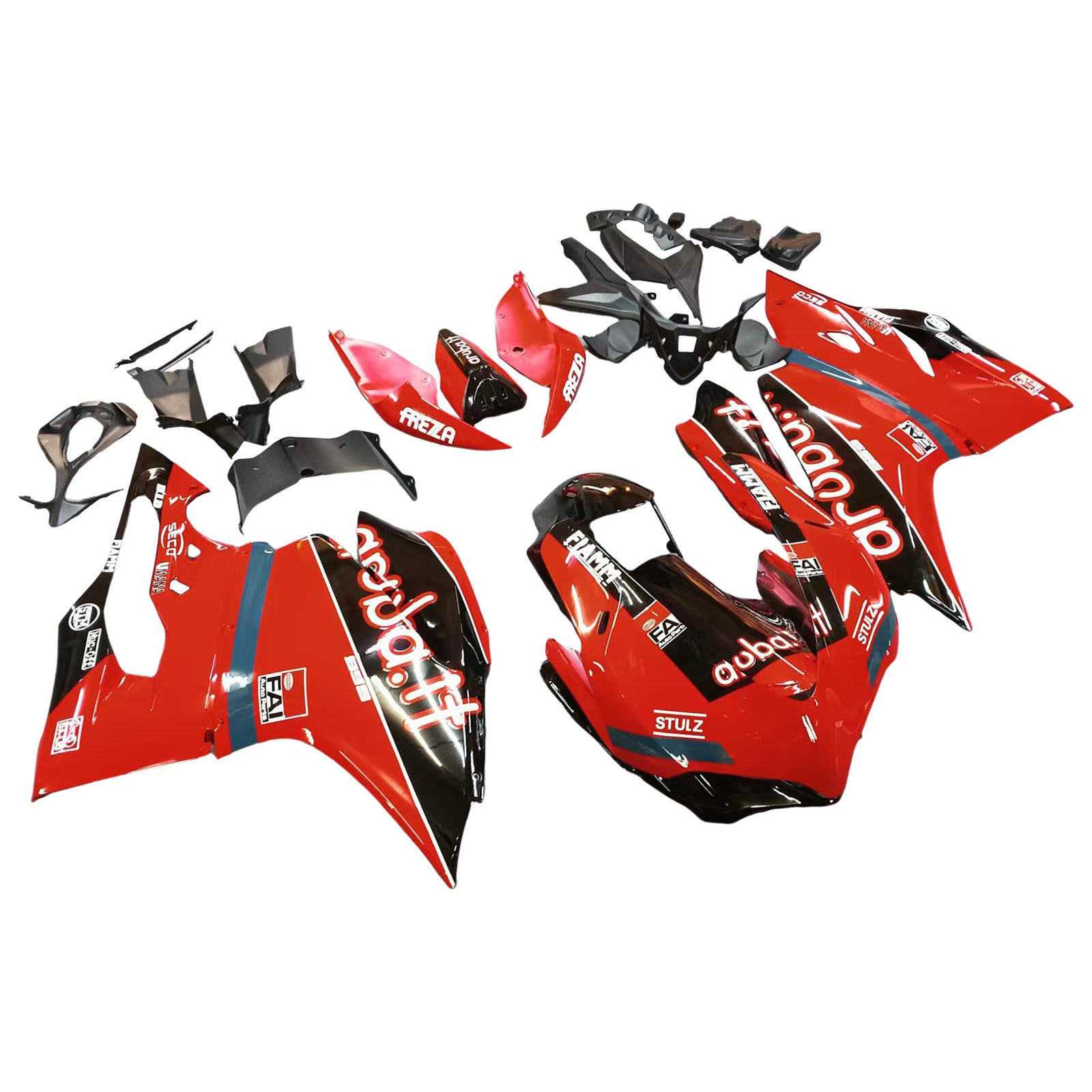 Amotopart ducati 959 2015-2020 kit carroSerie plástico abdominales