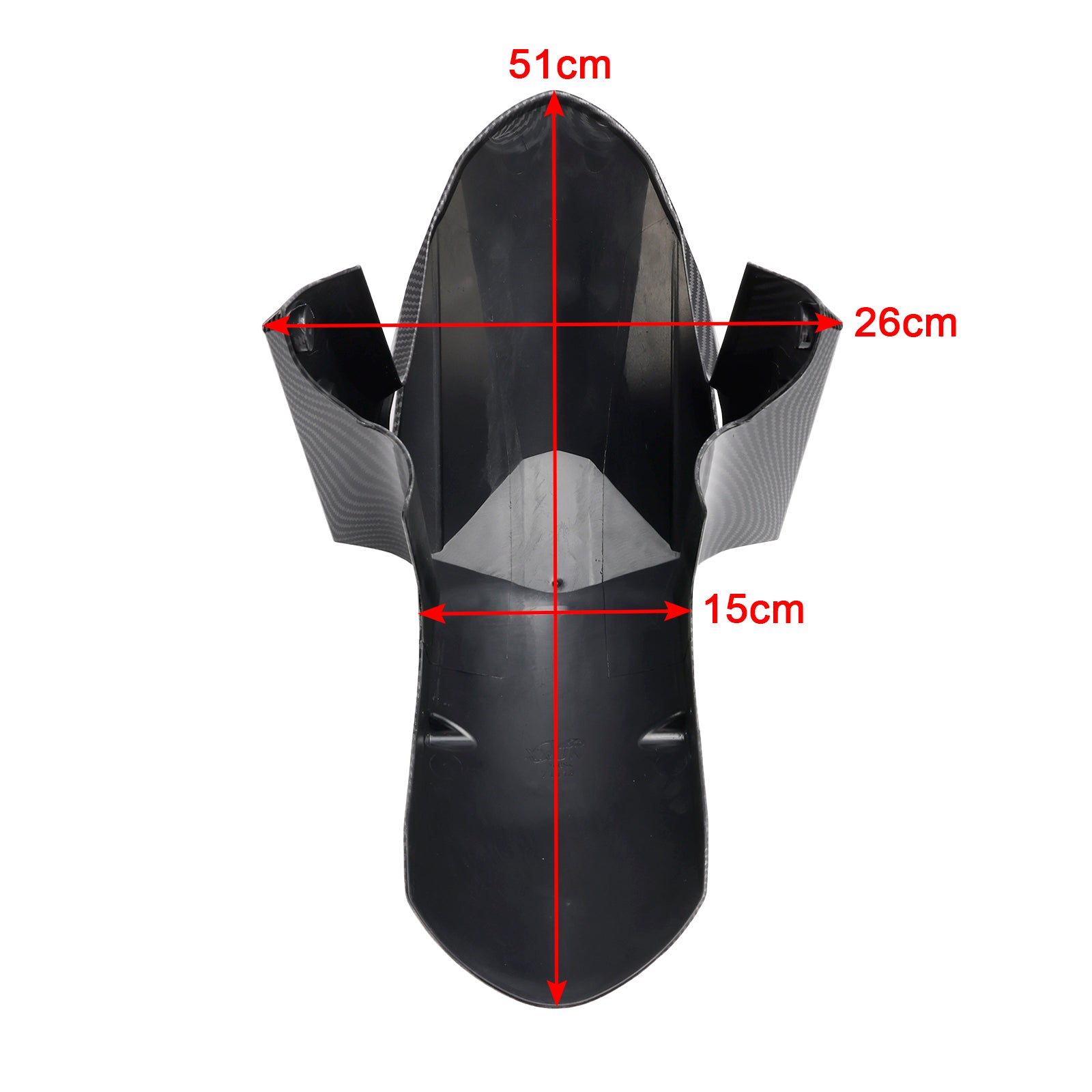 Carénage de garde-boue avant pour Kawasaki Versys 650 1000 1100 2019-2026 Carbon