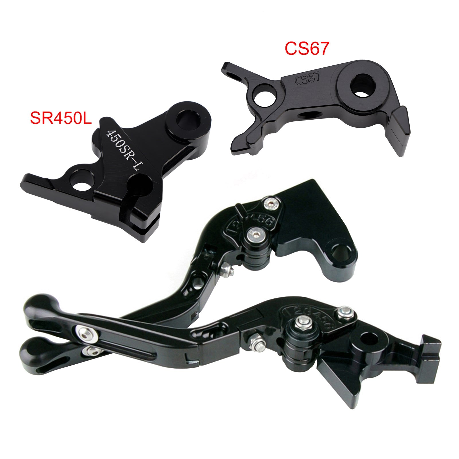 Levier de frein et d'embrayage réglable compatible avec VOGE DS900X 900DSX 2024-2026