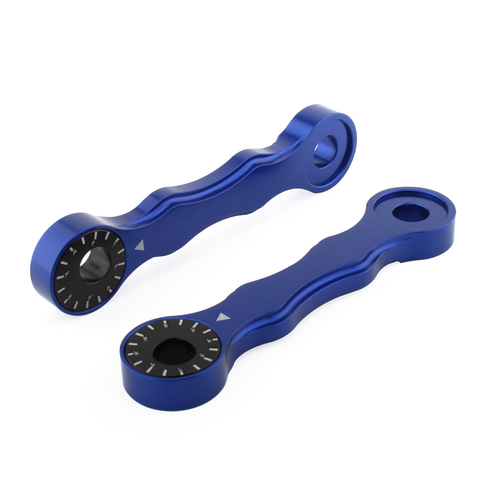 Kit di collegamento abbassamento regolabile per Suzuki DRZ400/E/S/SM 00-17 RM125/200 96-00 Blu