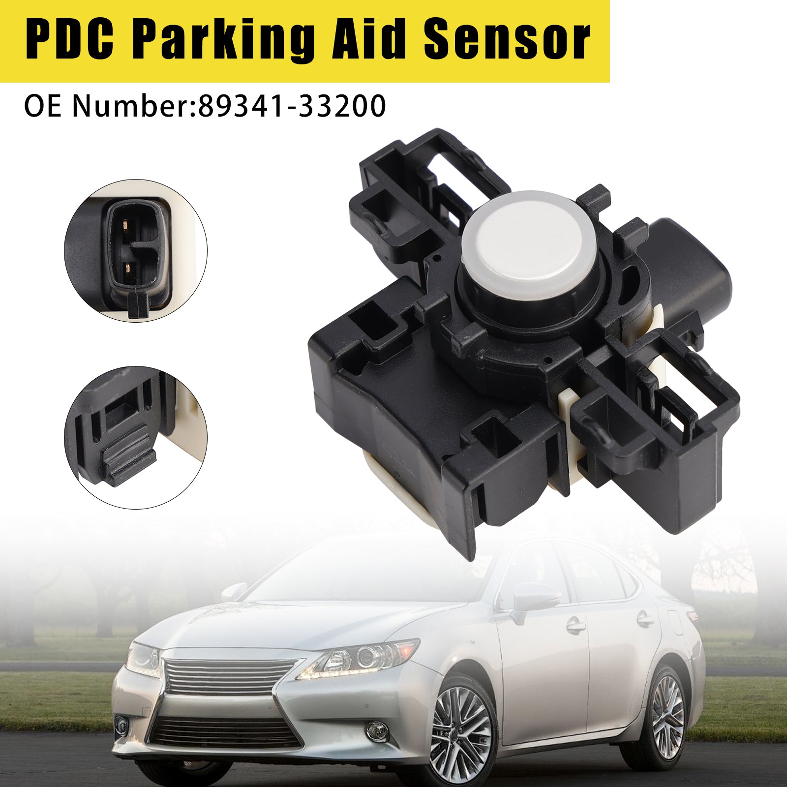 Capteur d'aide au stationnement PDC 89341-33200 pour Lexus CT200h ES300h ES350 2013 2014 2015